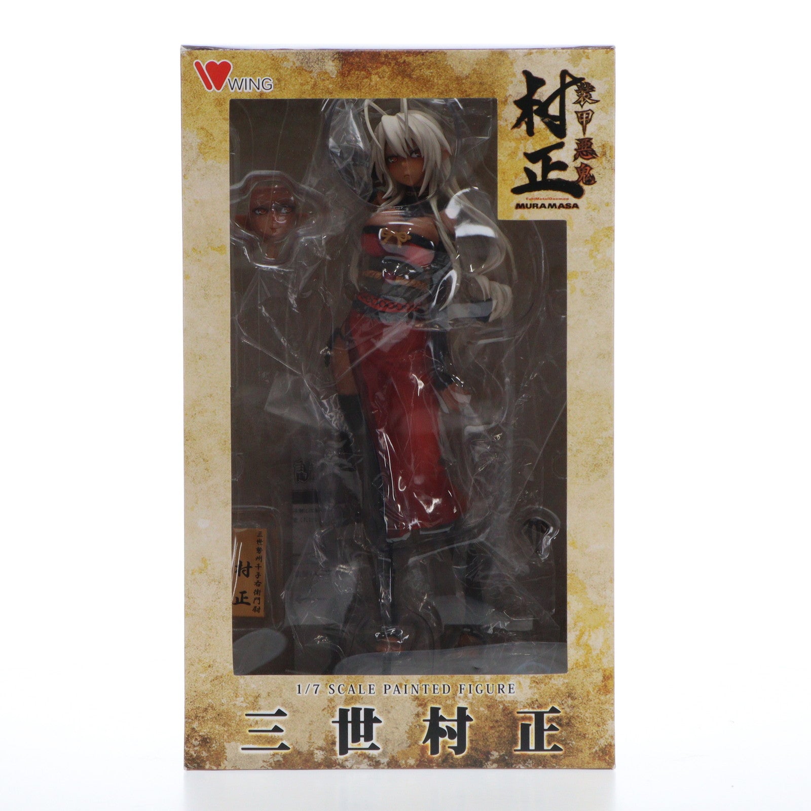 【中古即納】[FIG]三世村正(さんせいむらまさ) 装甲悪鬼村正 1/7 完成品 フィギュア WING(ウイング)(20160918)