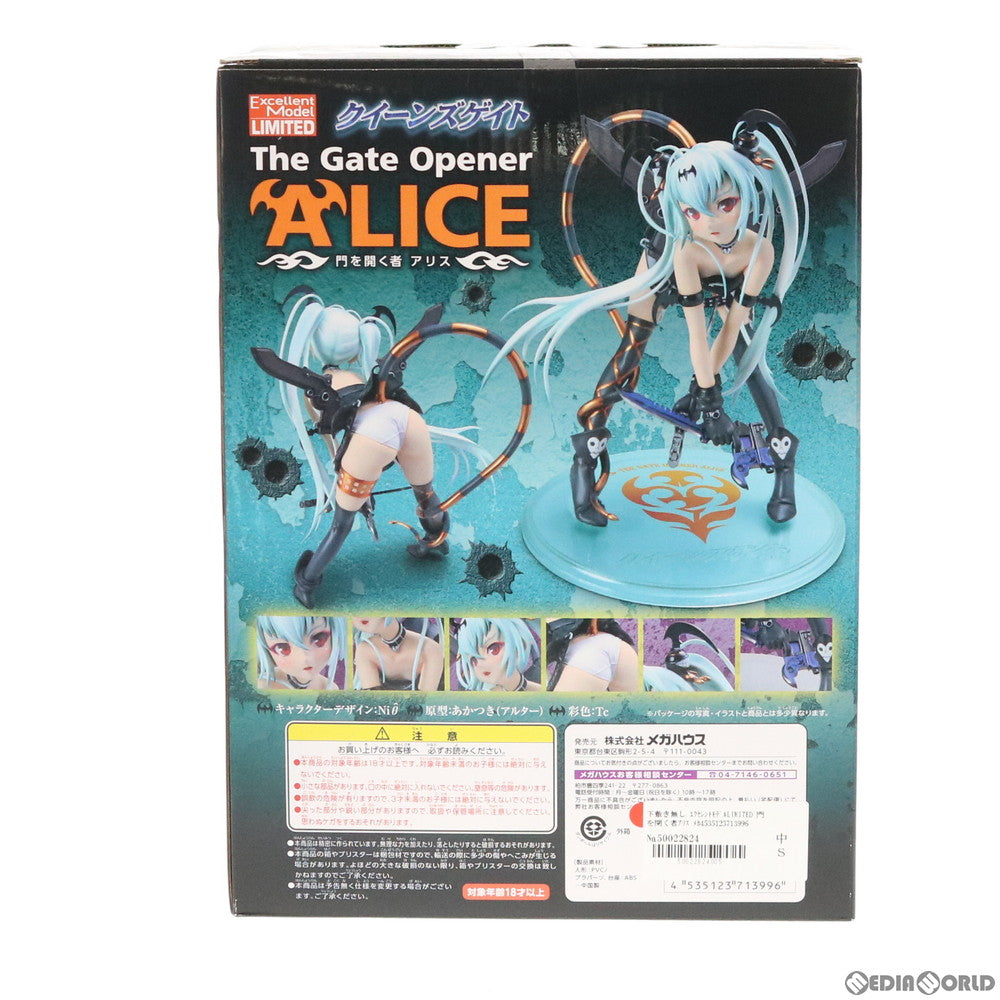 中古即納】[FIG]下敷き無し エクセレントモデル LIMITED 門を開く者アリス メガホビEXPO2012 Autumn LIMITED  EDITION クイーンズゲイト 1/8 完成品 フィギュア メガハウス