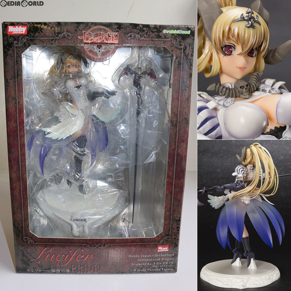 【中古即納】[FIG]ルシファー～傲慢の像 七つの大罪 1/8 完成品 フィギュア(PVC120) オーキッドシード(20130728)