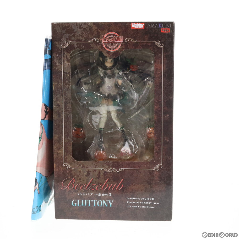 【中古即納】[FIG] 初期不良未対応 ベルゼバブ〜暴食の像 食饉喰(しょっきんぐ) なランチョンマット付き限定版 七つの大罪 1/8 完成品 フィギュア 月刊ホビージャパン誌上通販 オンラインショップ限定 ホビージャパン/AMAKUNI(アマクニ) (20141231)