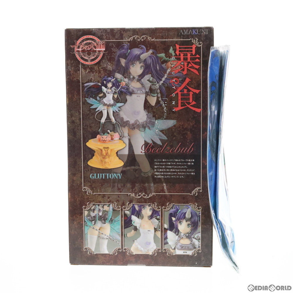 【中古即納】[FIG] 初期不良未対応 ベルゼバブ〜暴食の像 食饉喰(しょっきんぐ) なランチョンマット付き限定版 七つの大罪 1/8 完成品 フィギュア 月刊ホビージャパン誌上通販 オンラインショップ限定 ホビージャパン/AMAKUNI(アマクニ) (20141231)