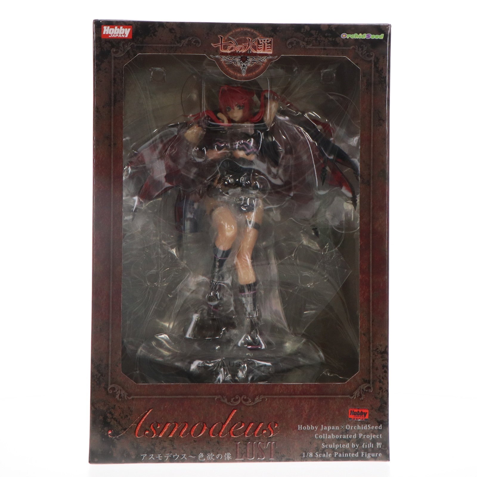 【中古即納】[FIG]アスモデウス ～色欲の像 通常版 七つの大罪 1/8 完成品 フィギュア 月刊ホビージャパン誌上通販&オンラインショップ限定 ホビージャパン/オーキッドシード(20130228)