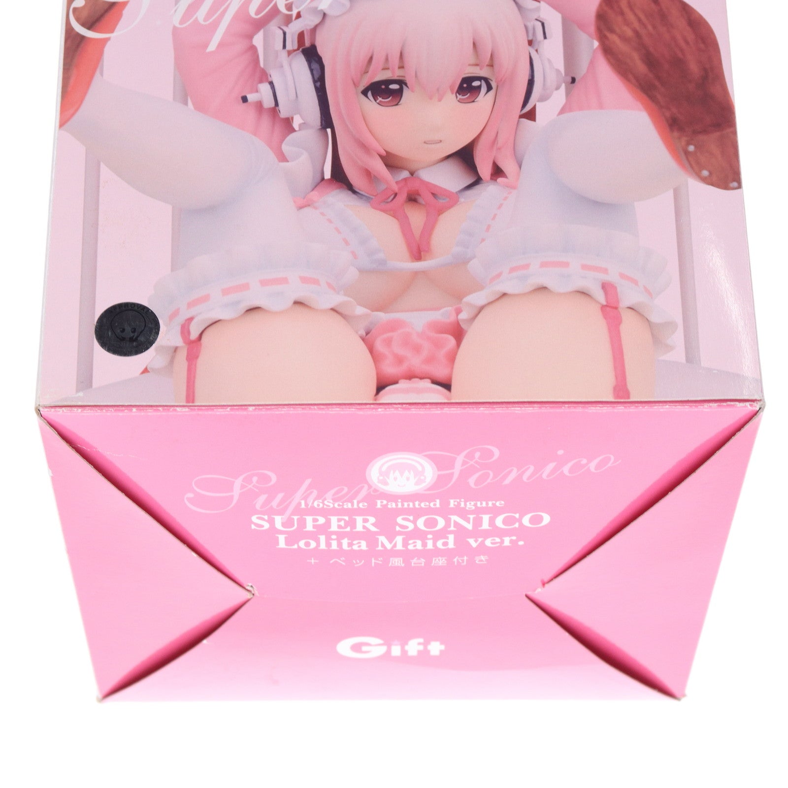 中古即納】[FIG]すーぱーそに子 Lolita Maid(ロリータメイド) ver.+ベッド風台座付 ニトロスーパーソニックイメージキャラクター  1/6 完成品 フィギュア ギフト(Gift)