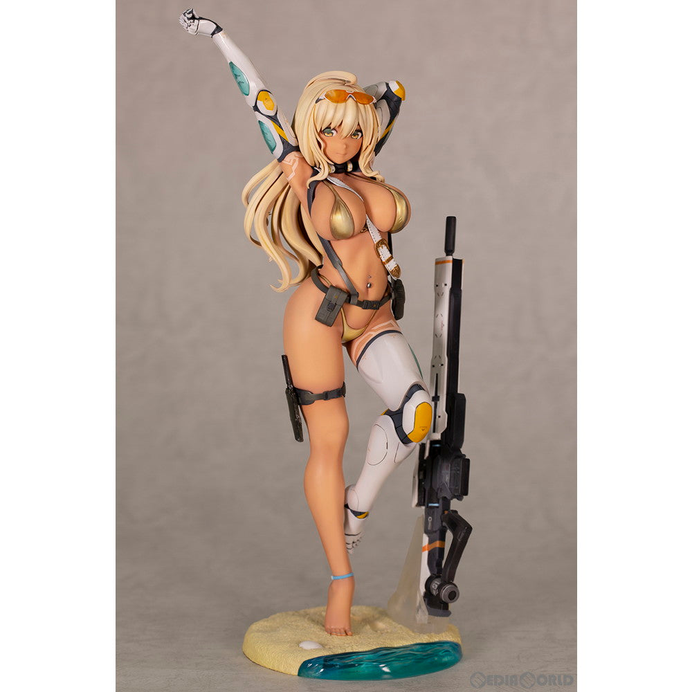 【中古即納】[FIG]ポストカード2枚付属 ギャルスナイパー illustration by Nidy-2D- DX ver. 1/6 完成品 フィギュア(AX-1083) SkyTube(スカイチューブ)(20220318)