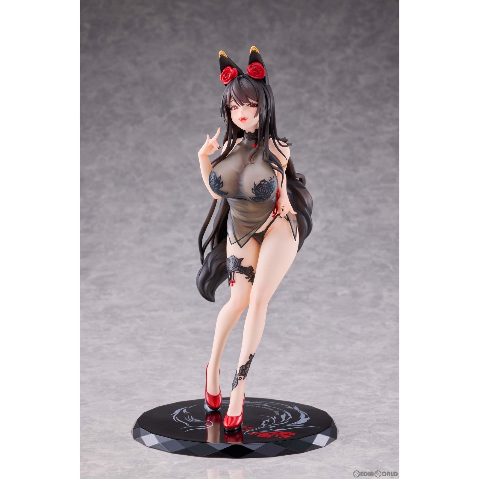 【中古即納】[FIG]真冬に咲くバラ狐娘 Illustrated by TACCO 1/6 完成品 フィギュア maxcute(マックスキュート)(20240920)