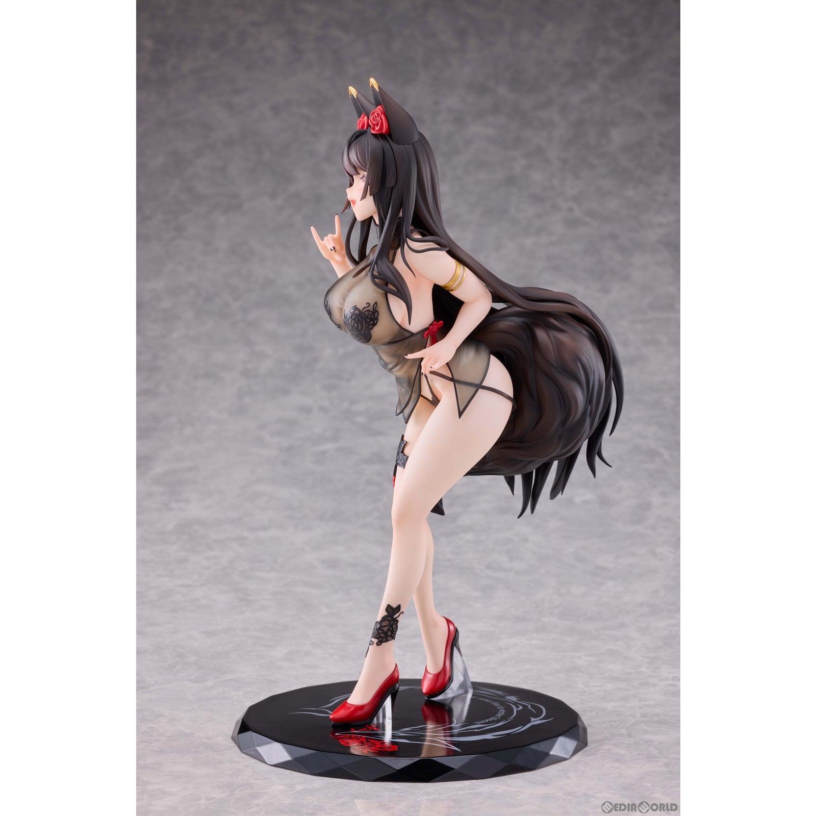 【中古即納】[FIG]真冬に咲くバラ狐娘 Illustrated by TACCO 1/6 完成品 フィギュア maxcute(マックスキュート)(20240920)