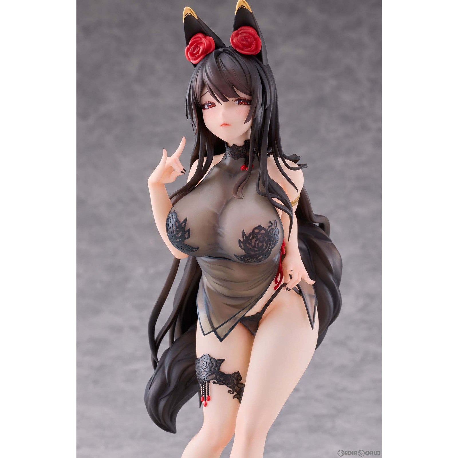 【中古即納】[FIG]真冬に咲くバラ狐娘 Illustrated by TACCO 1/6 完成品 フィギュア maxcute(マックスキュート)(20240920)