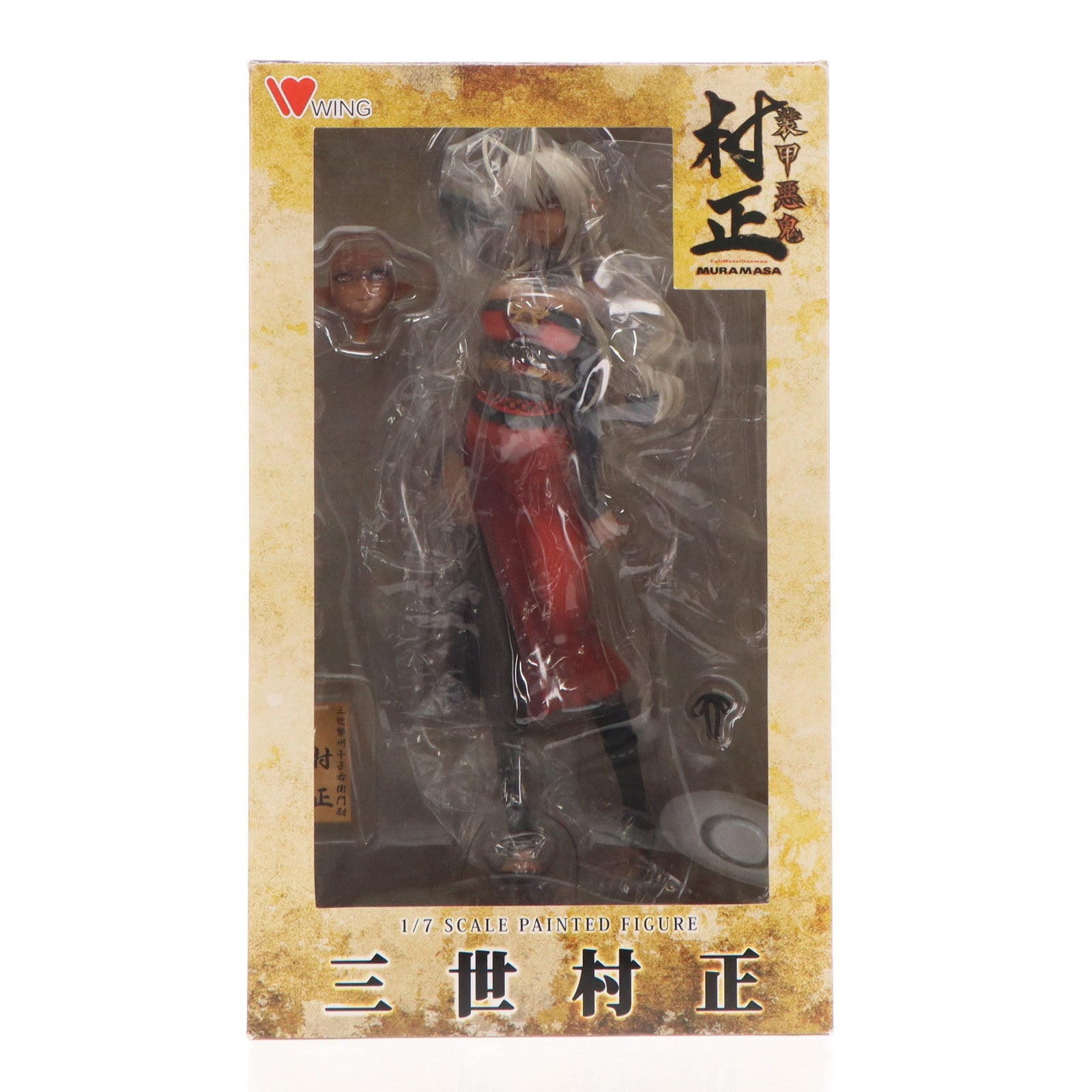 【中古即納】[FIG]三世村正(さんせいむらまさ) 装甲悪鬼村正 1/7 完成品 フィギュア WING(ウイング)(20160918)