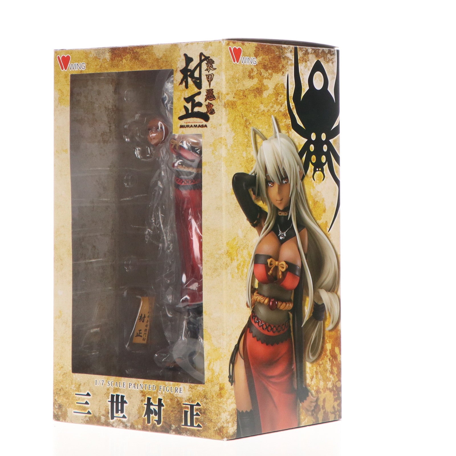 【中古即納】[FIG]三世村正(さんせいむらまさ) 装甲悪鬼村正 1/7 完成品 フィギュア WING(ウイング)(20160918)