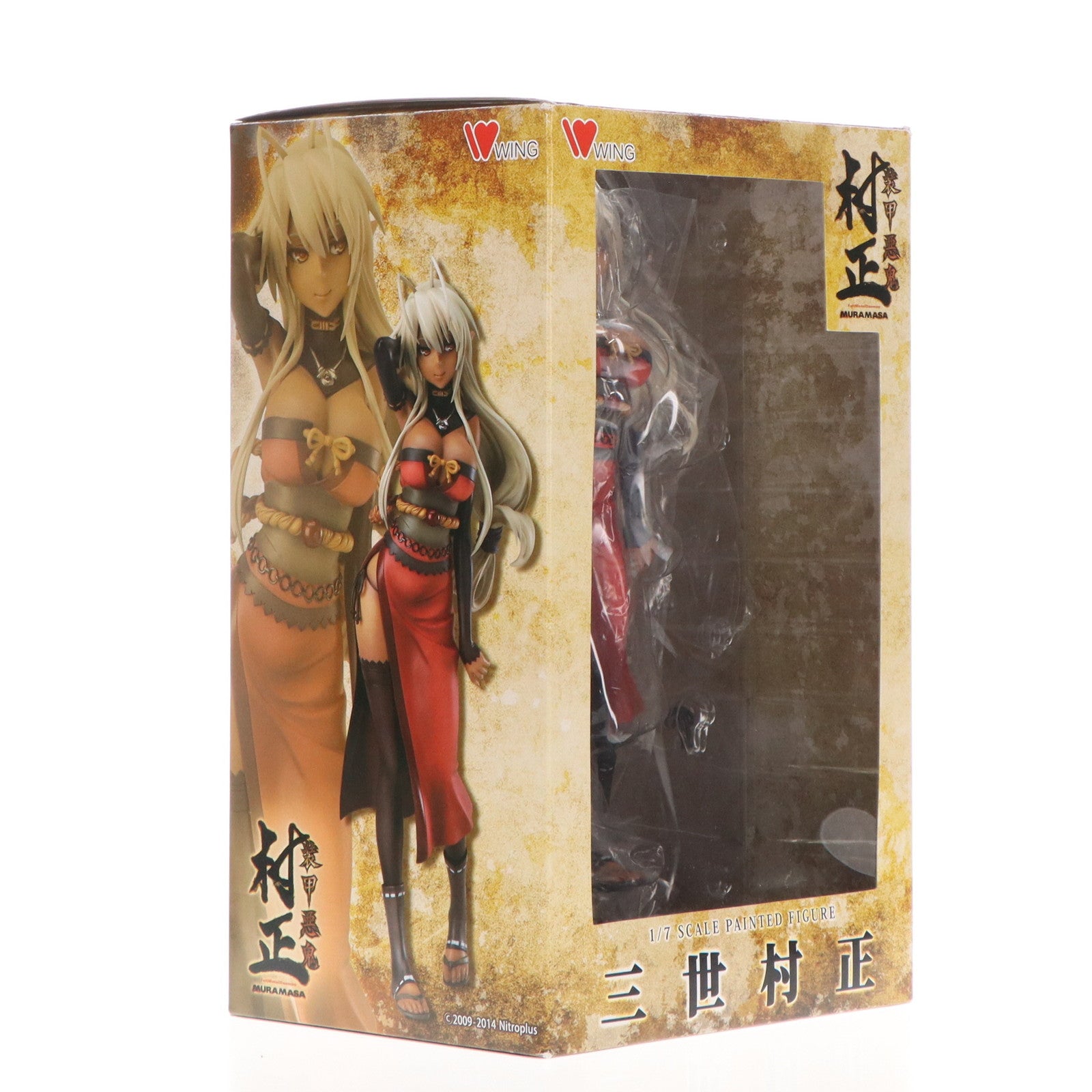 【中古即納】[FIG] 三世村正(さんせいむらまさ) 装甲悪鬼村正 1/7 完成品 フィギュア WING(ウイング) (20160918)