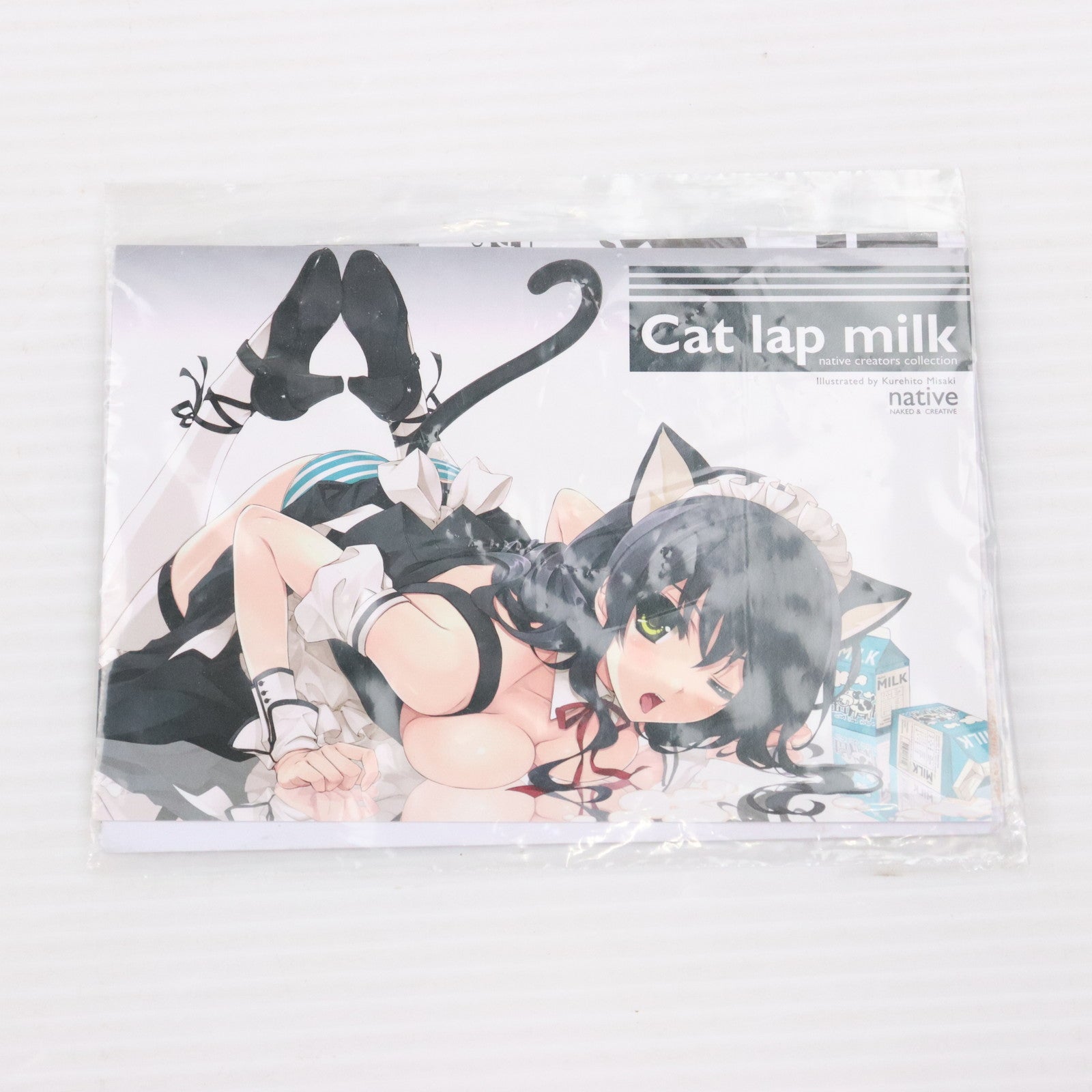 【中古即納】[FIG]ポストカード付属 CAT LAP MILK(キャットラップミルク) 深崎暮人オリジナルキャラクター 1/7 完成品 フィギュア ネイティブオンラインショップ限定 ネイティブ(20130920)