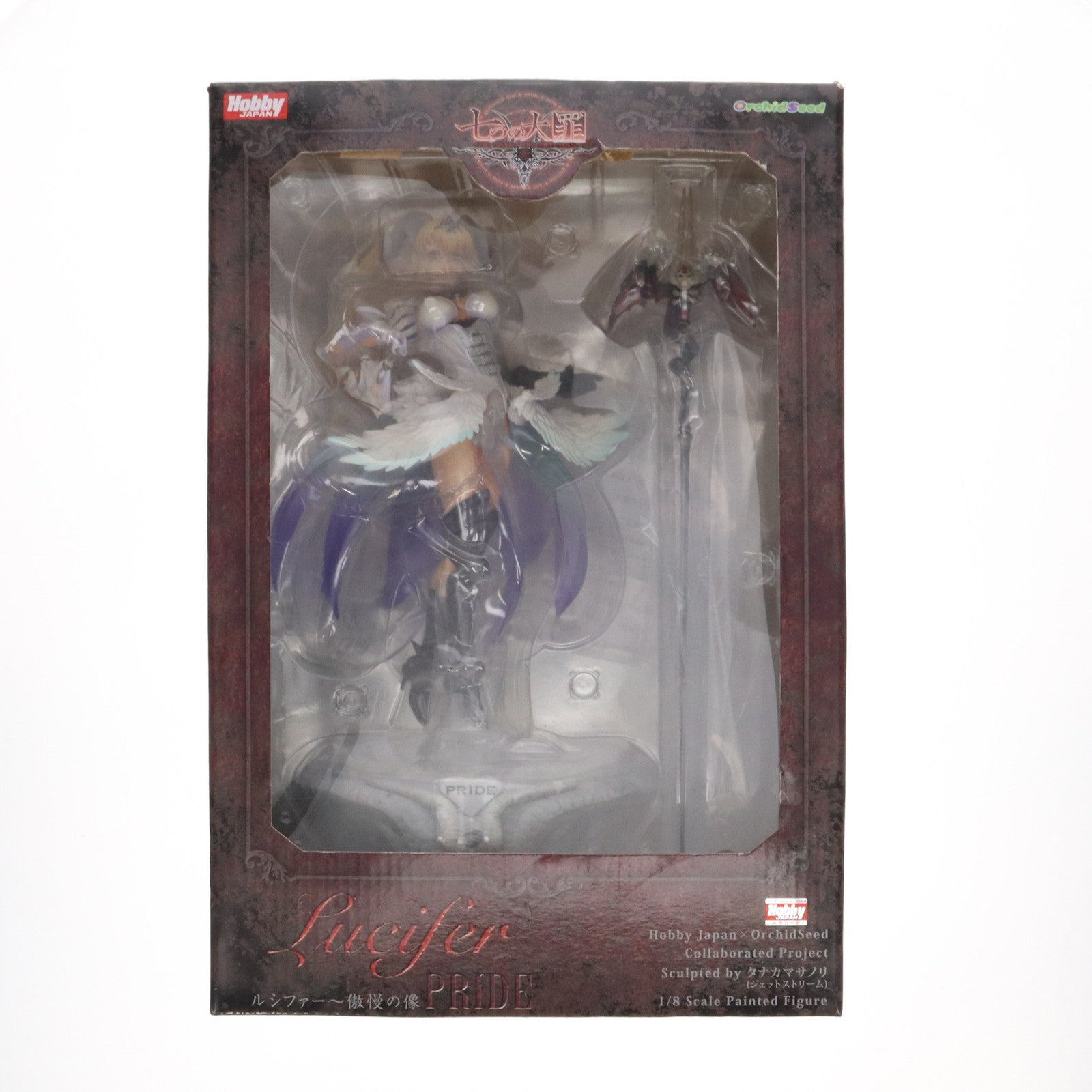 【中古即納】[FIG]ルシファー～傲慢の像 七つの大罪 1/8 完成品 フィギュア(PVC120) オーキッドシード(20130727)