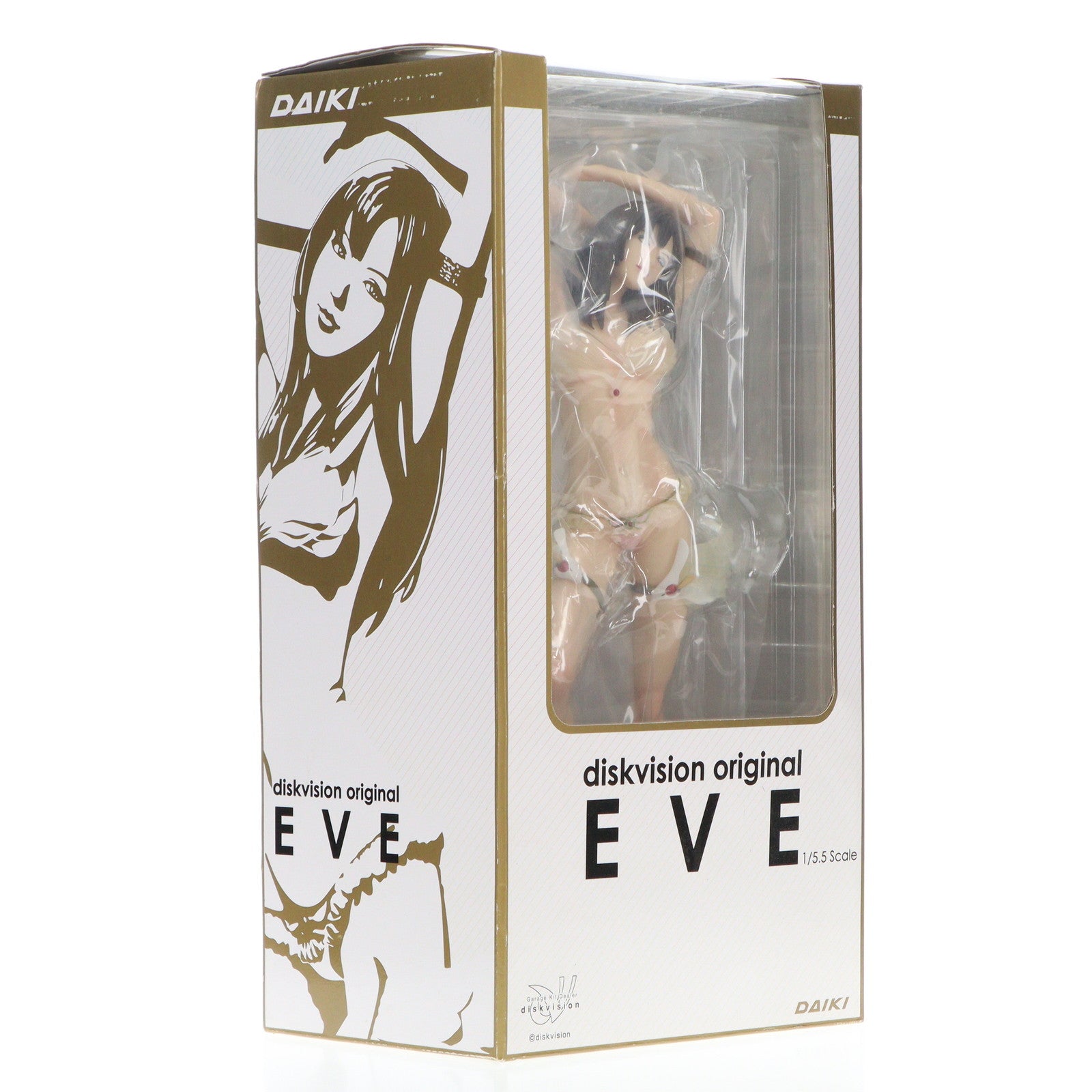 【中古即納】[FIG]EVE(イブ) diskvision original(ディスクビジョン オリジナル) 1/5.5 完成品 フィギュア ダイキ工業(20090521)