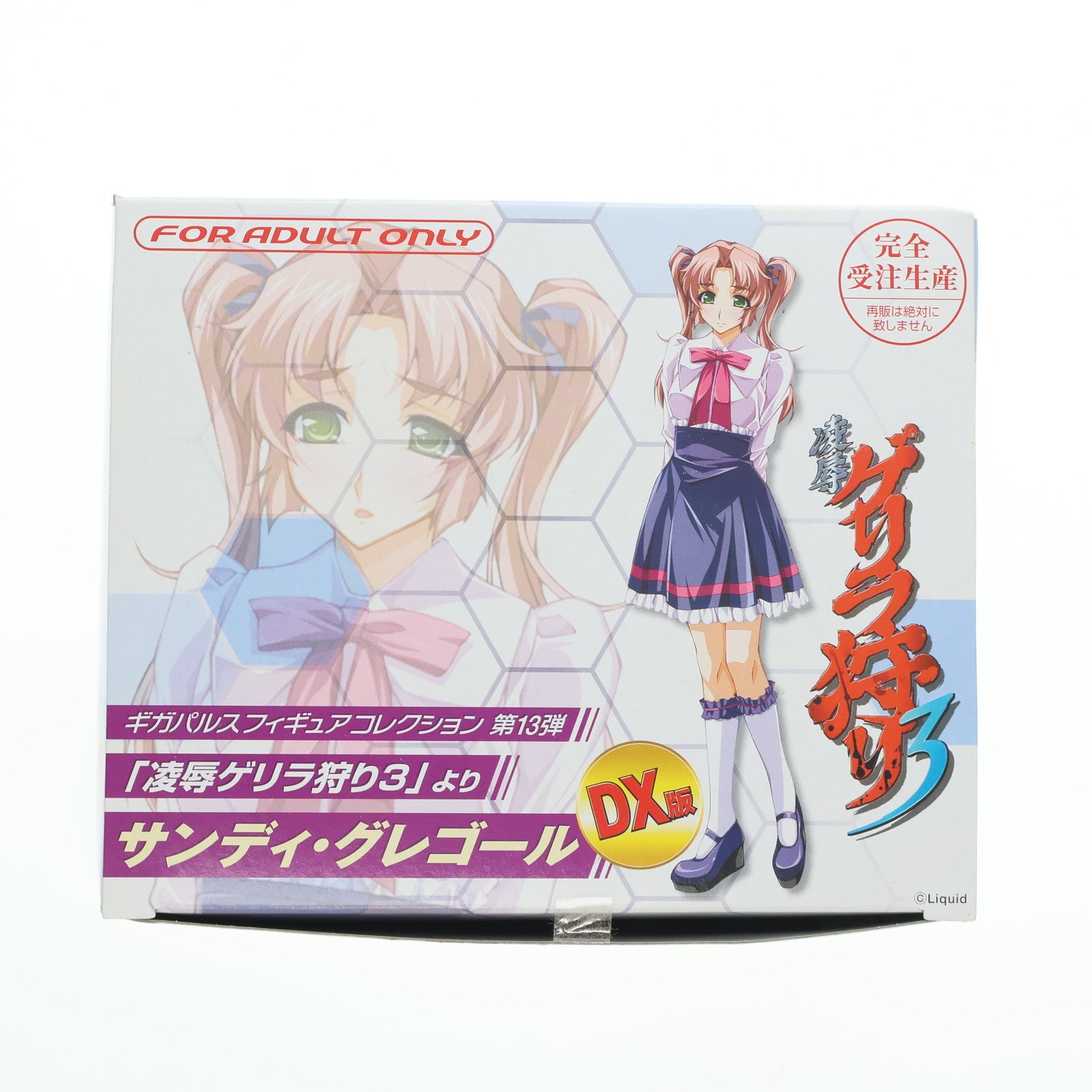 【中古即納】[FIG]ギガパルスフィギュアコレクション 第13弾 サンディ・グレゴール DX版 凌辱ゲリラ狩り3 1/8 完成品 フィギュア ギガパルス(20081028)