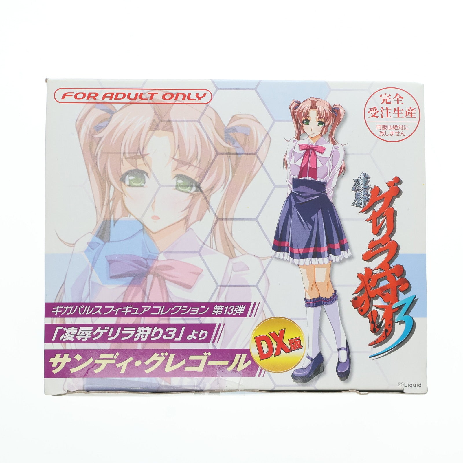 【中古即納】[FIG]ギガパルスフィギュアコレクション 第13弾 サンディ・グレゴール DX版 凌辱ゲリラ狩り3 1/8 完成品 フィギュア ギガパルス(20081028)