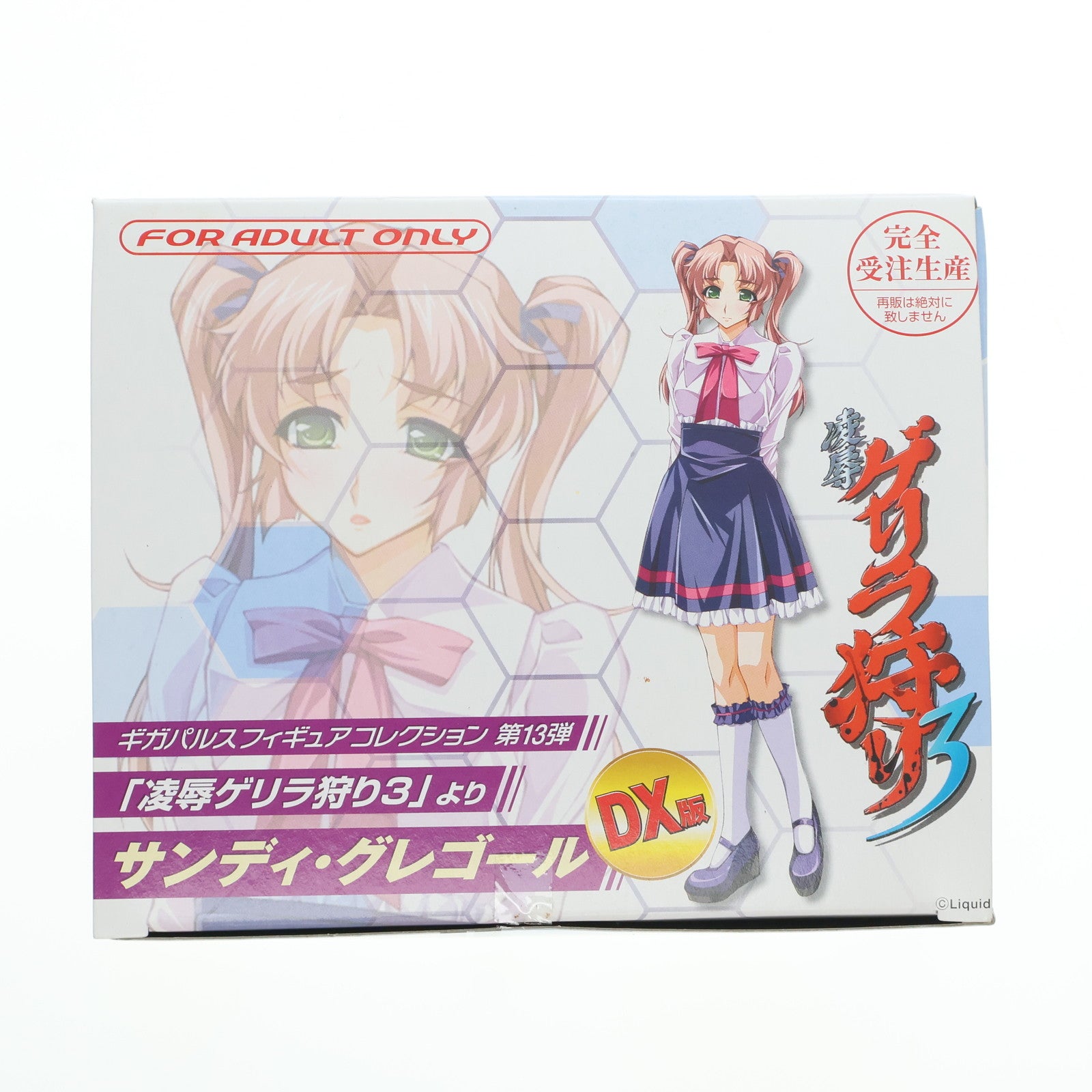 【中古即納】[FIG]ギガパルスフィギュアコレクション 第13弾 サンディ・グレゴール DX版 凌辱ゲリラ狩り3 1/8 完成品 フィギュア ギガパルス(20081028)