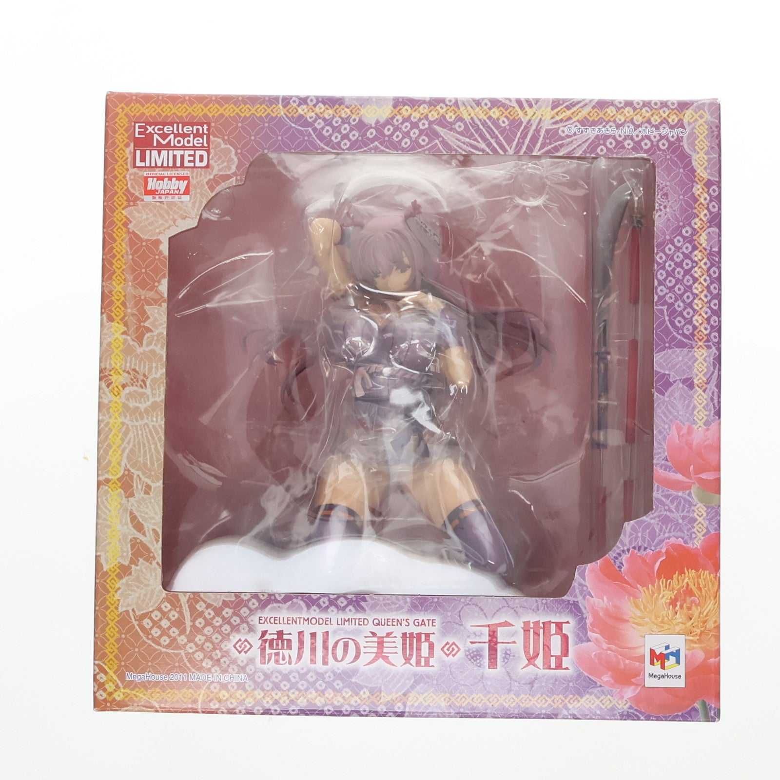 【中古即納】[FIG]エクセレントモデル LIMITED 徳川の美姫 千姫(せんひめ) クイーンズゲイト 完成品 フィギュア ホビージャパン誌上通販限定 メガハウス/ホビージャパン(20110930)