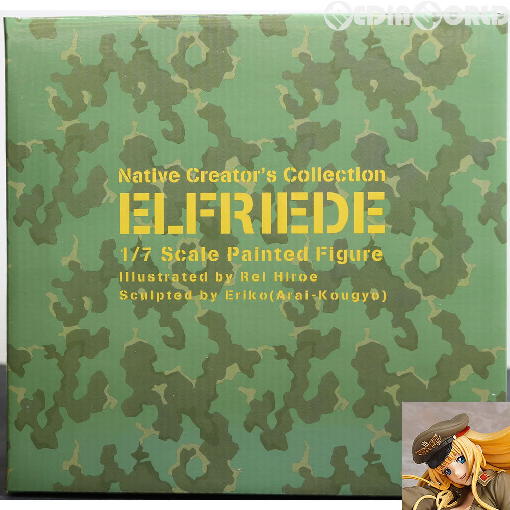 【中古即納】[FIG]ポストカード付属 ELFRIEDE(エルフリーデ) 広江礼威オリジナルキャラクター 1/7 完成品 フィギュア ネイティブオンラインショップ限定 ネイティブ(20120810)