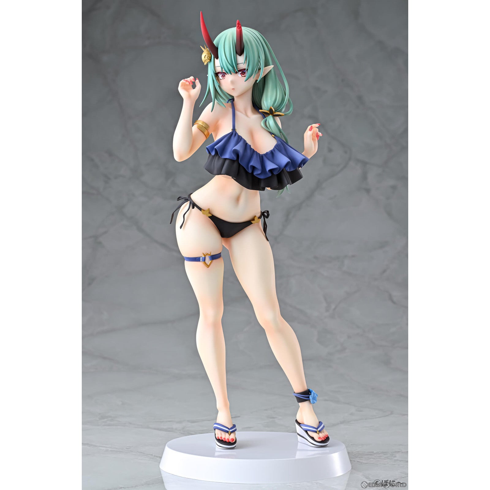 【中古即納】[FIG]暁璃(あかり)ちゃん 一夜ちゃんの受難 1/6 完成品 フィギュア Q-six(キューシックス)(20241031)