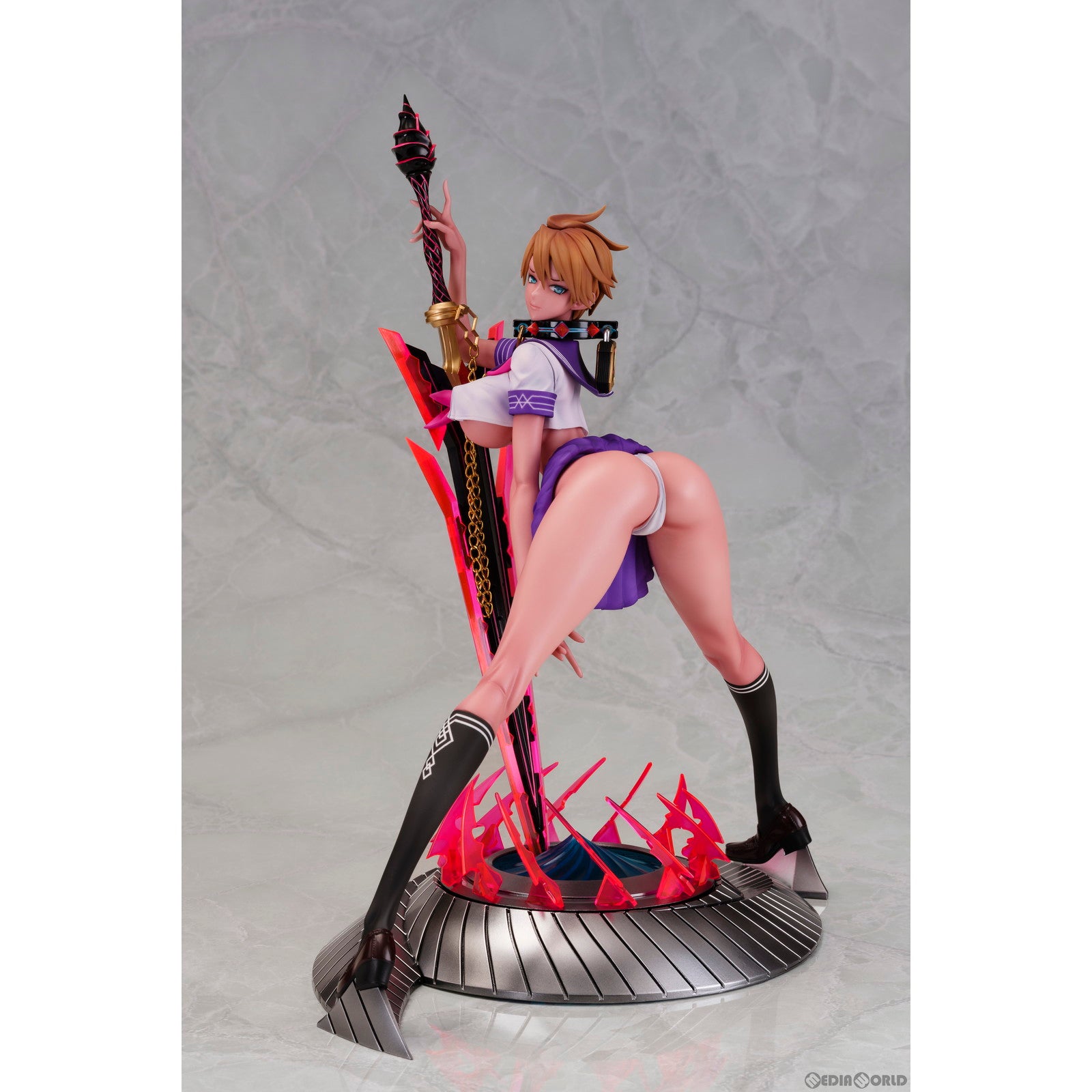 【中古即納】[FIG] 飛鳥瑠衣(あすかるい) 夏セーラーVer. 魔法少女 1/6 完成品 フィギュア ダイキ工業(20240801)