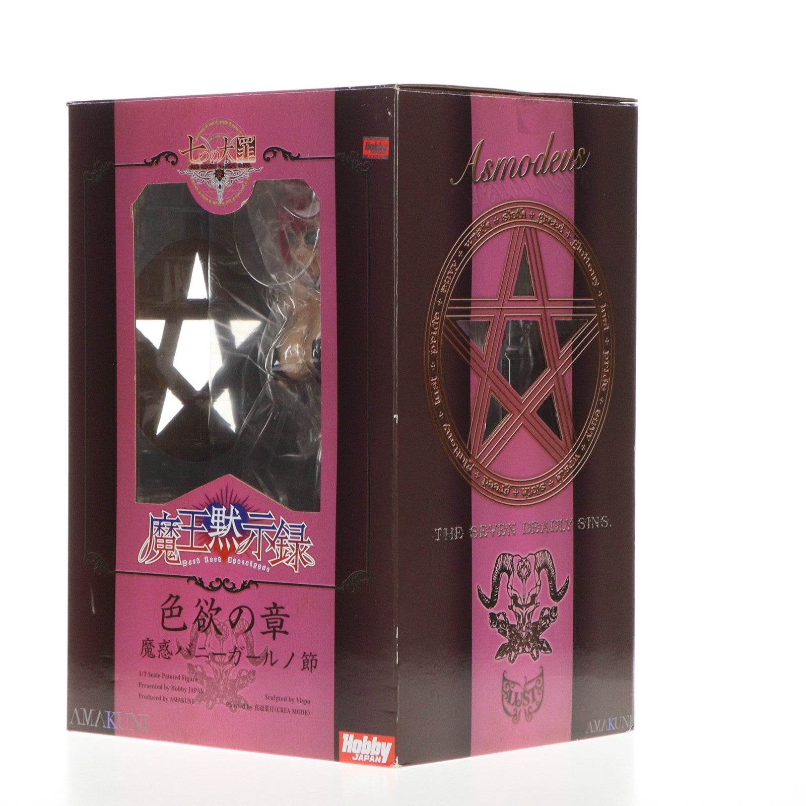 【中古即納】[FIG] アスモデウス 色欲の章 魔惑バニーガール ノ節 限定版 七つの大罪 魔王黙示録 1/7 完成品 フィギュア ホビージャパン誌上通販&オンラインショップ限定 ホビージャパン/AMAKUNI(アマクニ)(20150131)