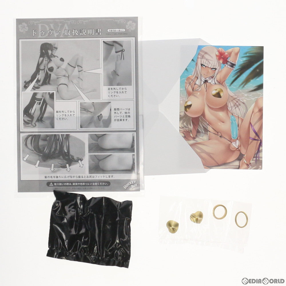 【中古即納】[FIG] ポストカード付属 ネイティブキャラクターズセレクション ドゥヴァ 褐色 メロンブックスふたなりタペストリー 1/6 完成品 フィギュア 一部オンラインショップ限定 ロケットボーイ/ネイティブ(20181231)