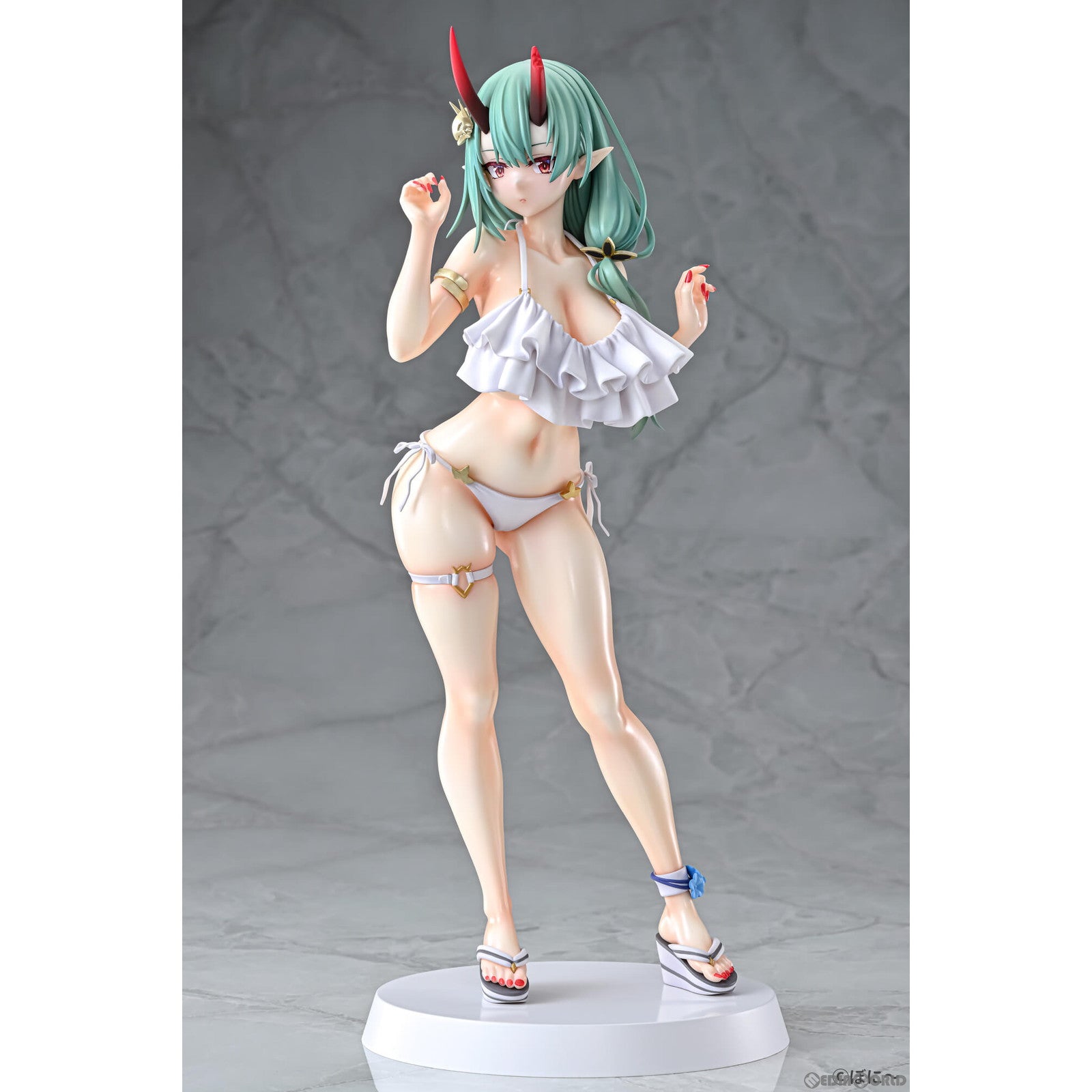 【中古即納】[FIG] 暁璃(あかり)ちゃん 艶ver. 一夜ちゃんの受難 1/6 完成品 フィギュア Q-six(キューシックス)(20241031)