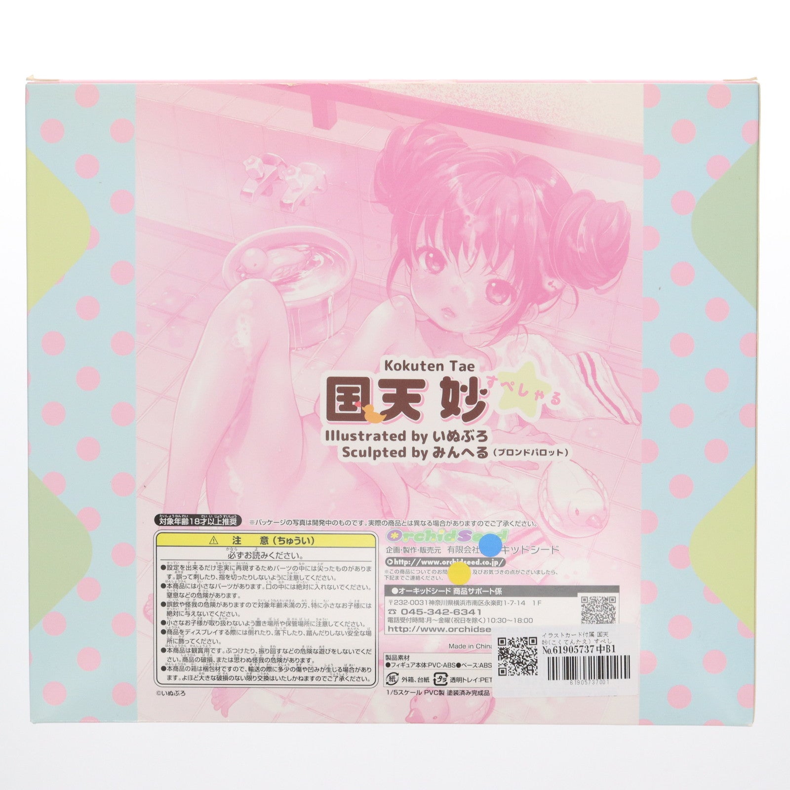 【中古即納】[FIG] イラストカード付属 国天妙(こくてんたえ) すぺしゃる illustrated by いぬぶろ コミック阿吽 1/5 完成品 フィギュア(PVC202) オーキッドシード(20181026)