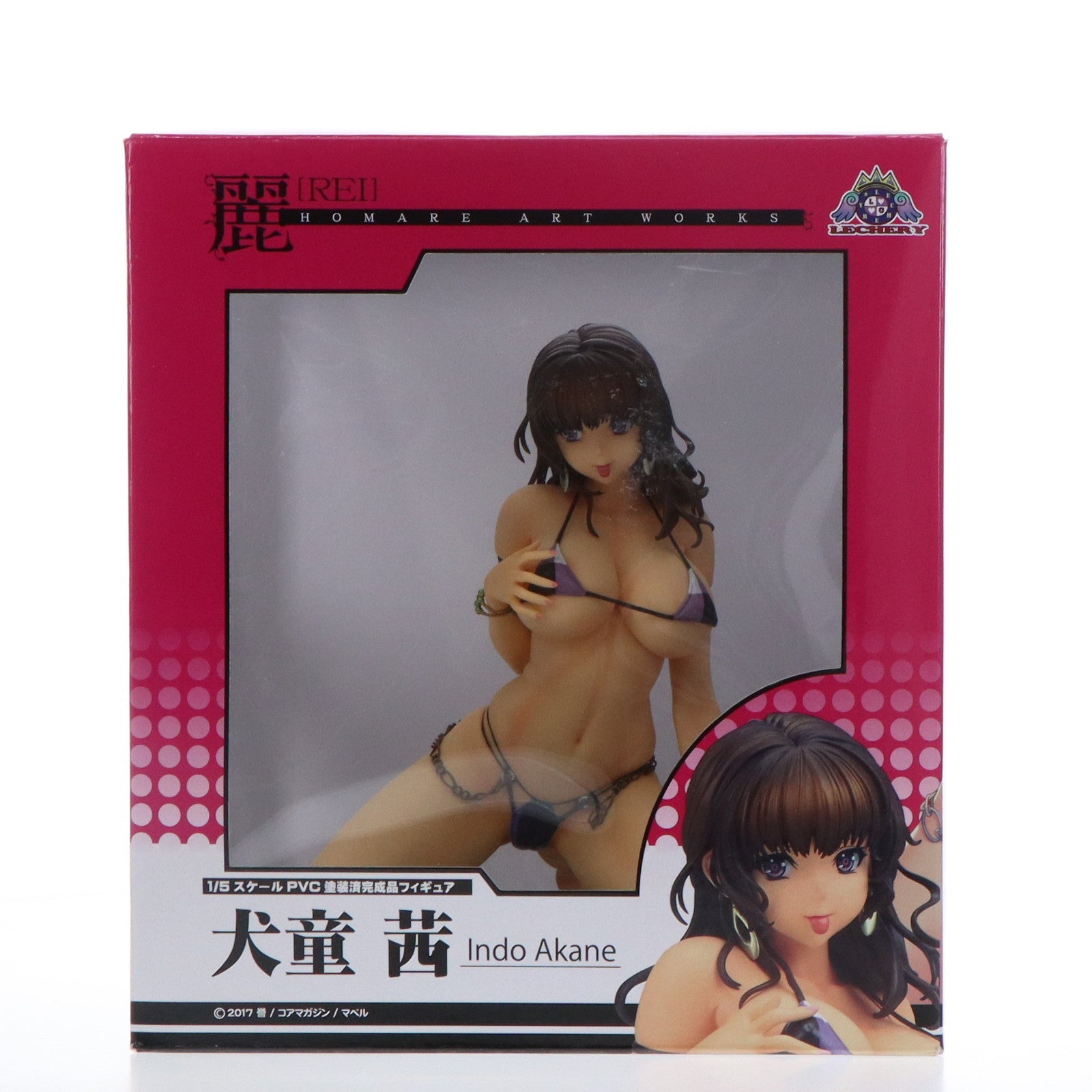 【中古即納】[FIG] 犬童茜(いんどうあかね) 麗 誉アートワークス 1/5 完成品 フィギュア レチェリー(20170820)