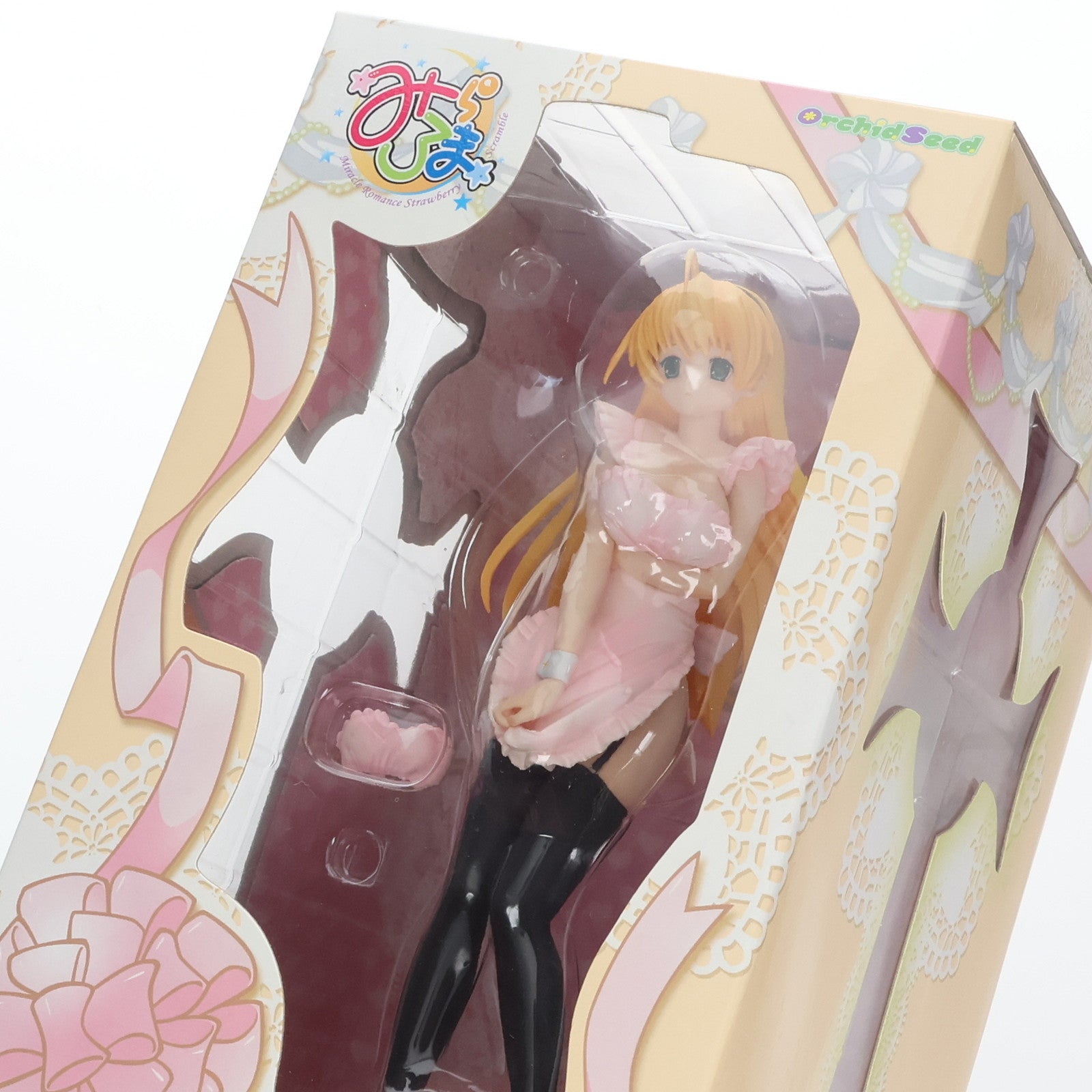 【中古即納】[FIG] 聖鳳院エリカ(せいほういんえりか) みらろま Miracle Romance Strawberry Scramble 1/7 完成品 フィギュア オーキッドシード(20071212)