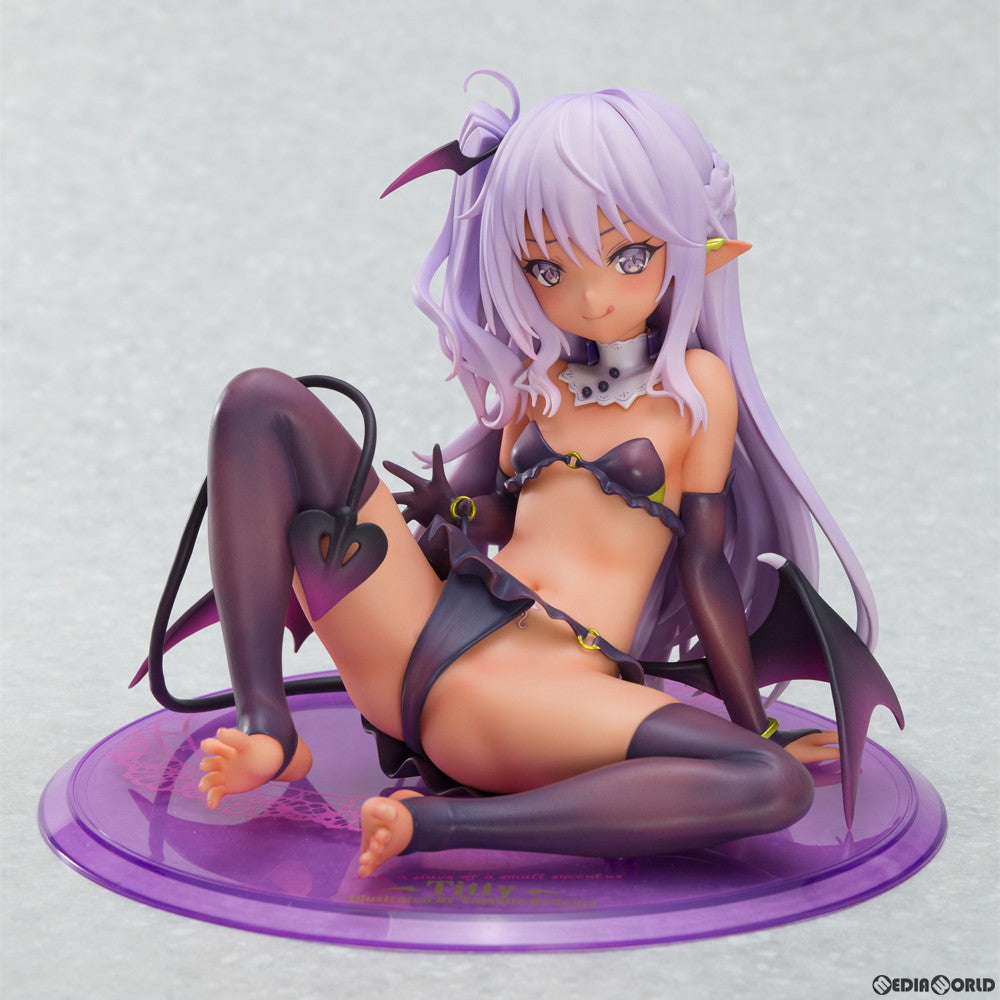 【中古即納】[FIG] サキュバス 黒ティティ Illustrated by 玉之けだま 1/6 完成品 フィギュア(PVC334) チューベローズプラス/オーキッドシード(20240831)