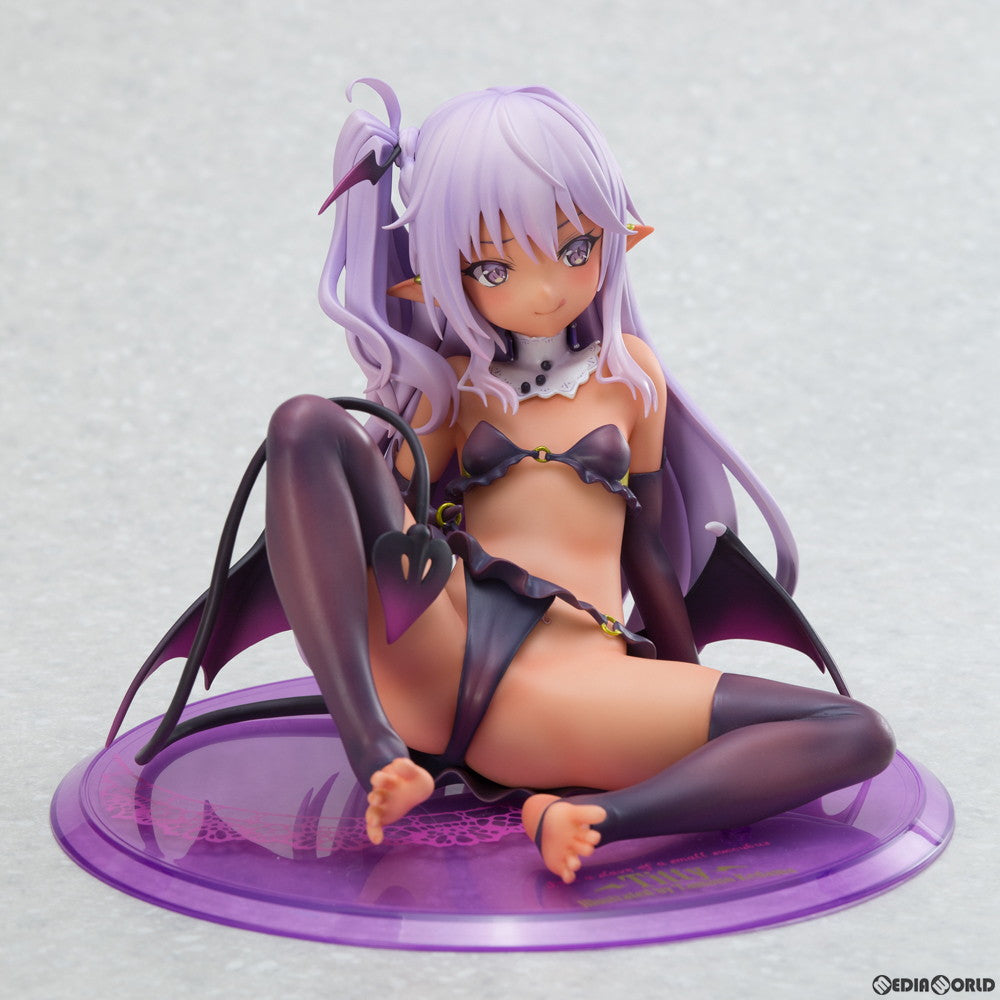 【中古即納】[FIG] サキュバス 黒ティティ Illustrated by 玉之けだま 1/6 完成品 フィギュア(PVC334) チューベローズプラス/オーキッドシード(20240831)