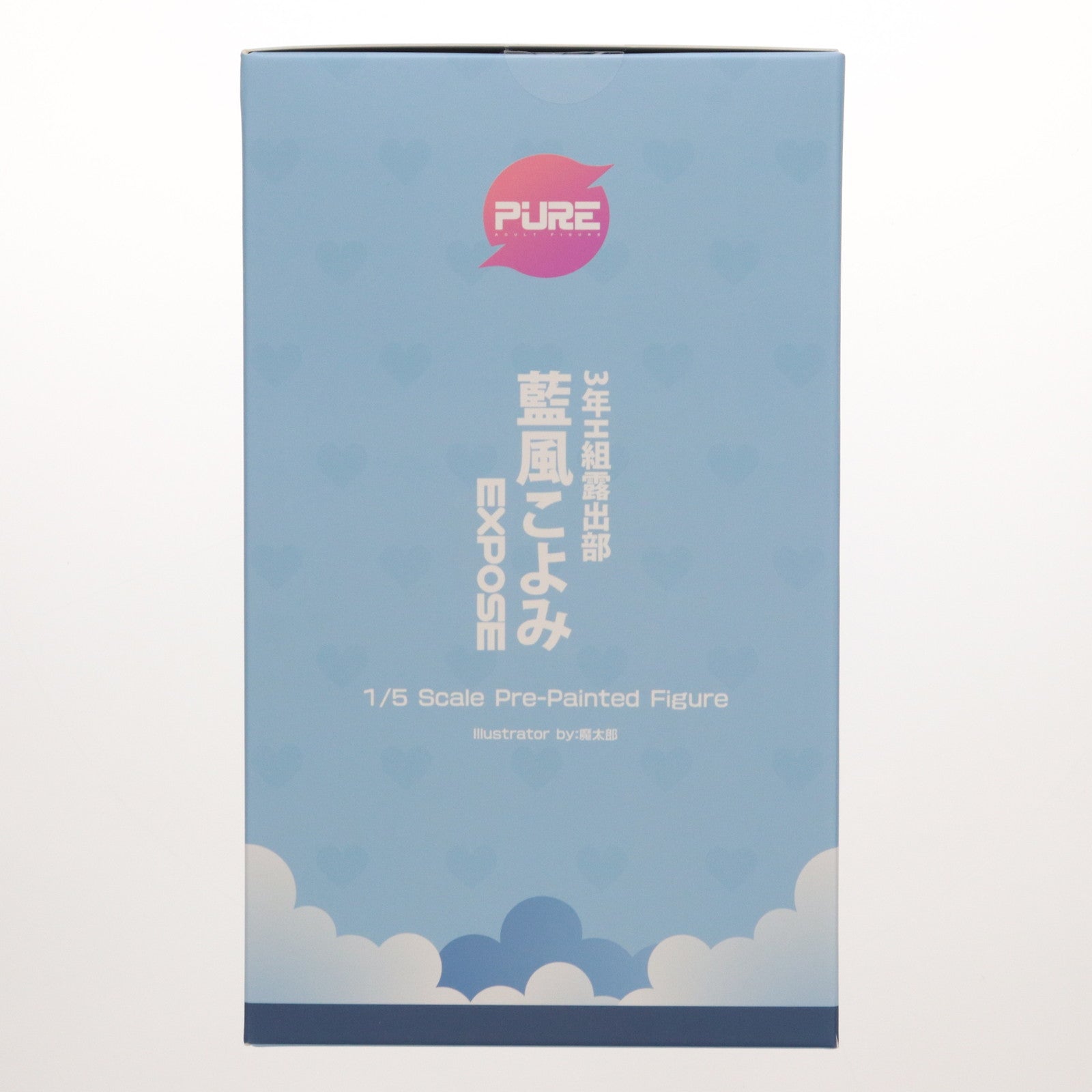 【中古即納】[FIG] 原画色紙無し 3年H組 露出部・藍風こよみ 1/5 完成品 フィギュア PURE(ピュア)(20240912)