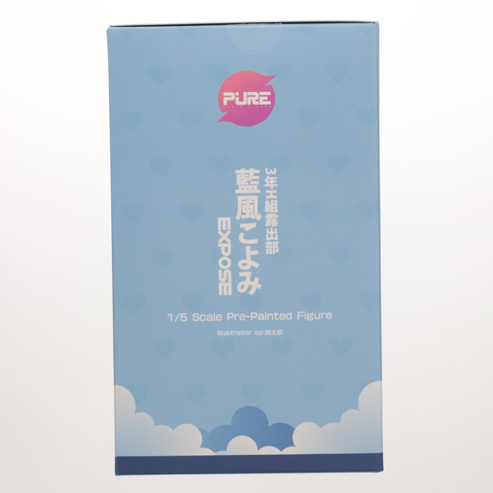 【中古即納】[FIG] 原画色紙無し 3年H組 露出部・藍風こよみ 1/5 完成品 フィギュア PURE(ピュア)(20240912)