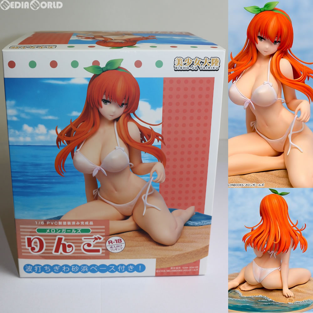 【中古即納】[FIG] メロンガールズ りんご 1/6 完成品 フィギュア(BTC03) 美少女大陸(20170901)