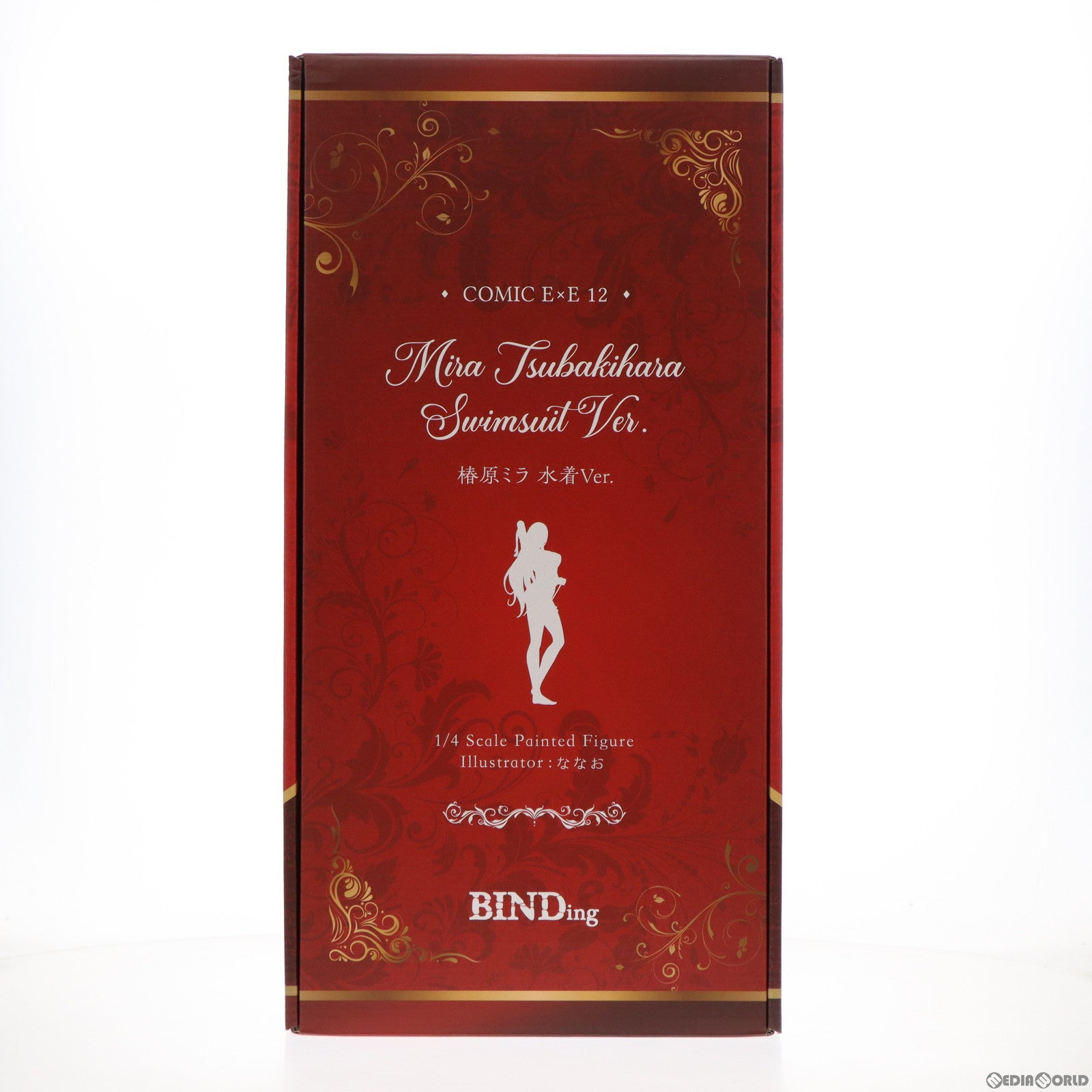 【中古即納】[FIG] ポストカード無し ネイティブキャラクターズセレクション 椿原ミラ(つばきはらみら) 水着Ver. 『COMIC E×E 12』 1/4 完成品 フィギュア ネイティブオンラインショップ&FANZA限定 BINDing(バインディング)(20230930)