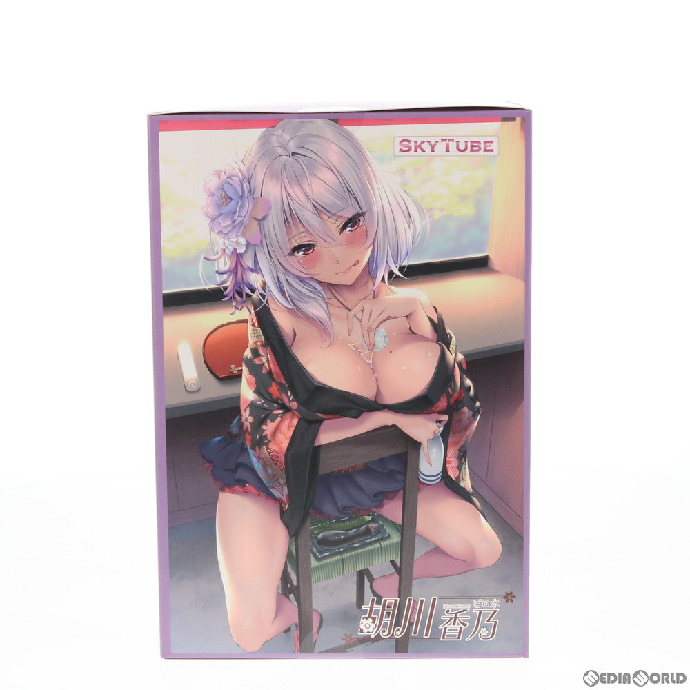 【中古即納】[FIG] ポストカード2枚付属 胡川香乃(えびすがわかの) illustration by ピロ水 1/6 完成品 フィギュア(AX-1120) SkyTube(スカイチューブ)(20200308)