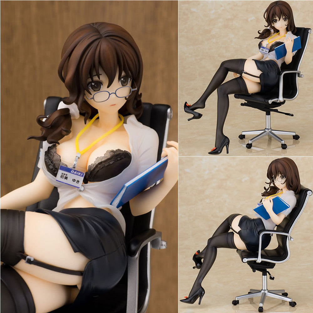 【中古即納】[FIG] 秘書課 初美ゆき(はつみゆき) 1/7 完成品 フィギュア ダイキ工業(20160821)