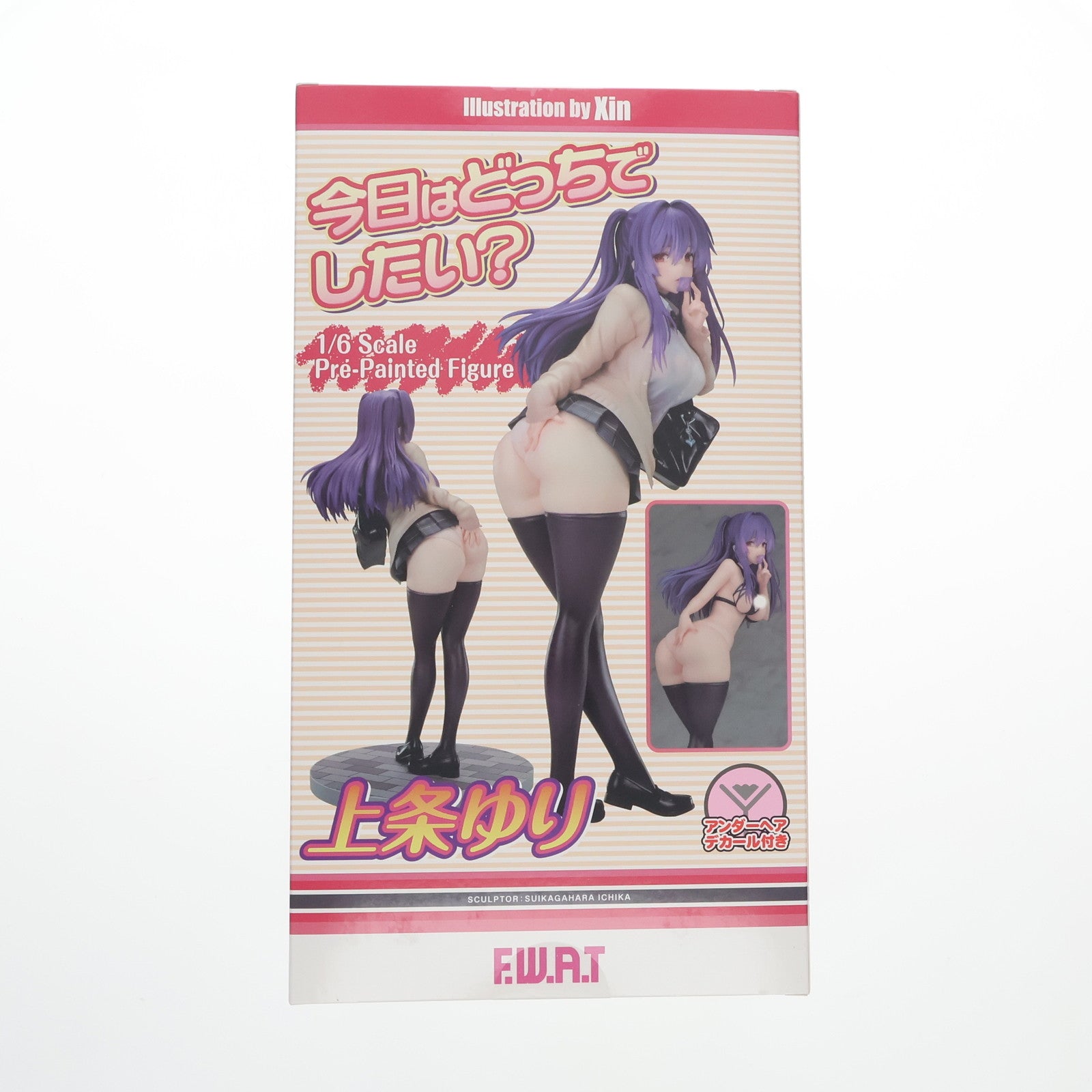 【中古即納】[FIG] FANZA限定特典付属 今日はどっちでしたい～ 上条ゆり(かみじょうゆり) 1/6 完成品 フィギュア F.W.A.T(フワット)(20240608)