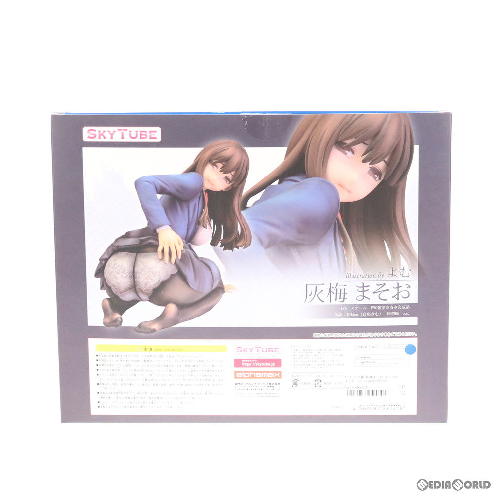 【中古即納】[FIG] ポストカード付属 灰梅まそお(はいうめまそお) illustration by よむ 1/6 完成品 フィギュア(AX-1121) SkyTube(スカイチューブ)(20200402)