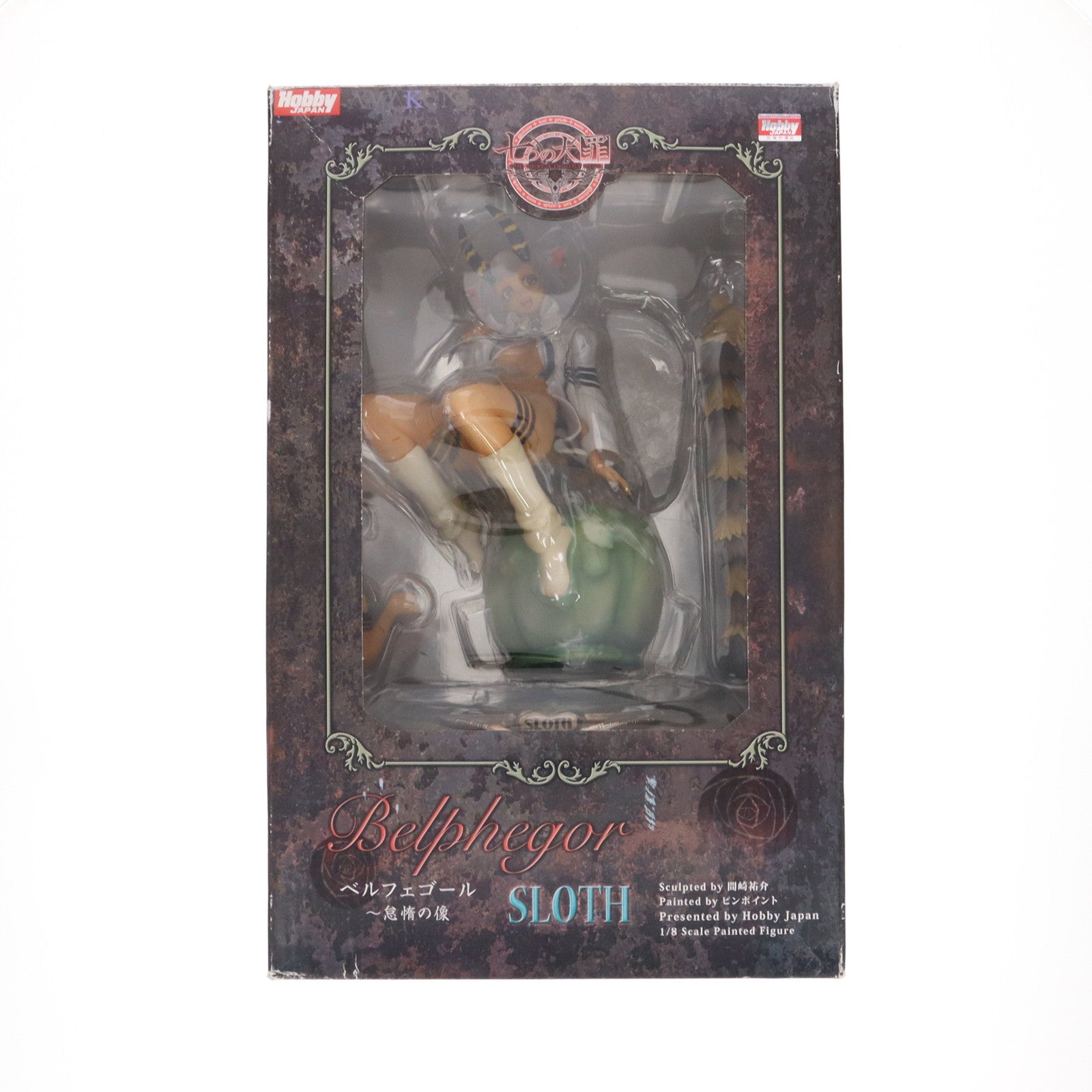 【中古即納】[FIG] ベルフェゴール～怠惰の像 七つの大罪 1/8 完成品 フィギュア 月刊ホビージャパン誌上通販&ホビージャパンオンラインショップ限定 ホビージャパン/AMAKUNI(アマクニ)(20140930)