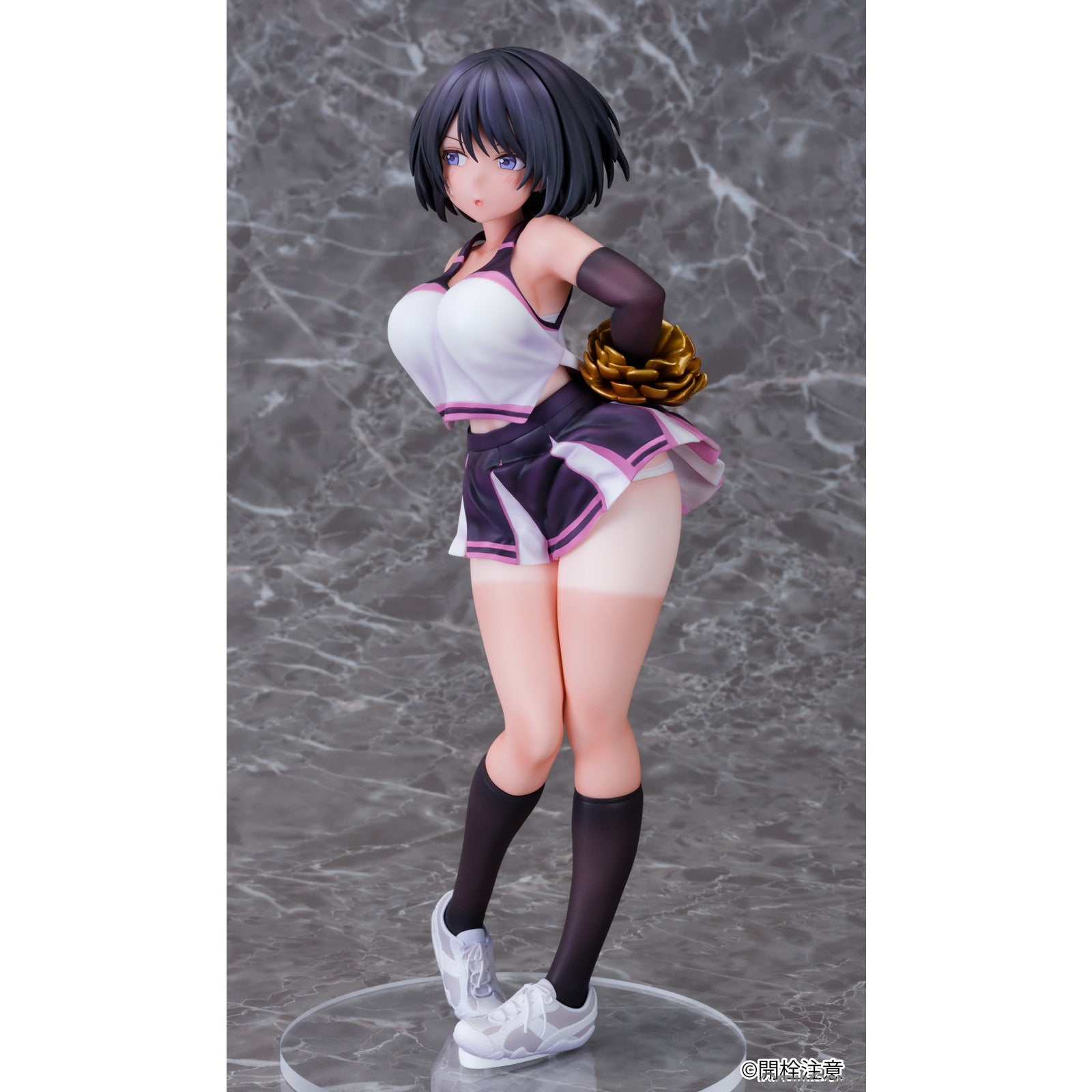 【中古即納】[FIG] 下を忘れたので下着のままチアする子 Illustration by 開栓注意 1/6 完成品 フィギュア ジェントルメン(20240229)