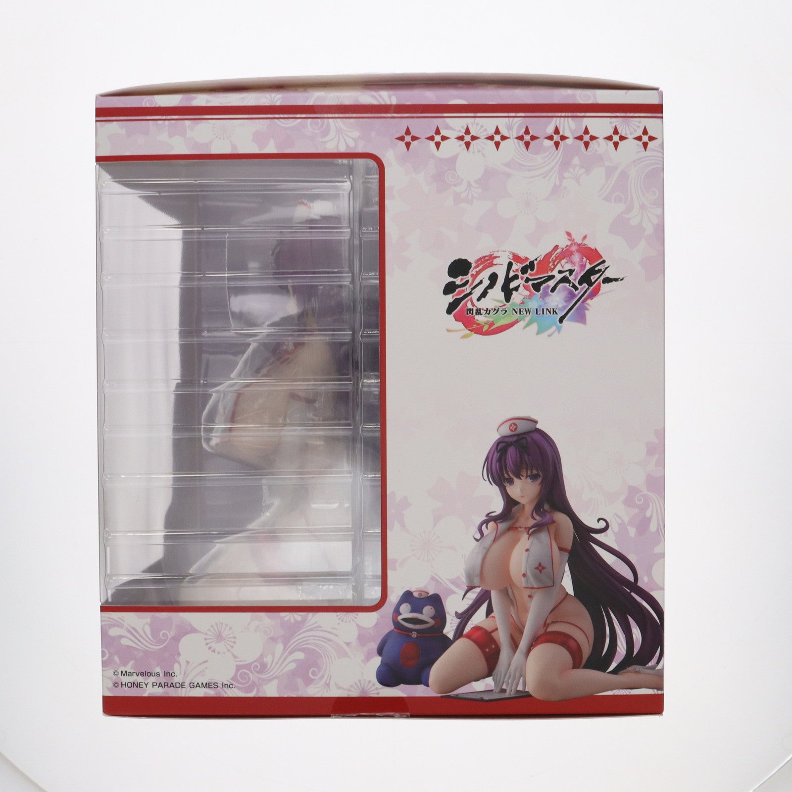 【中古即納】[FIG] ホビーストック購入特典付属 紫(むらさき) セクシーナースVer. シノビマスター 閃乱カグラ NEW LINK 1/4 完成品 フィギュア ホビーストック(20241031)