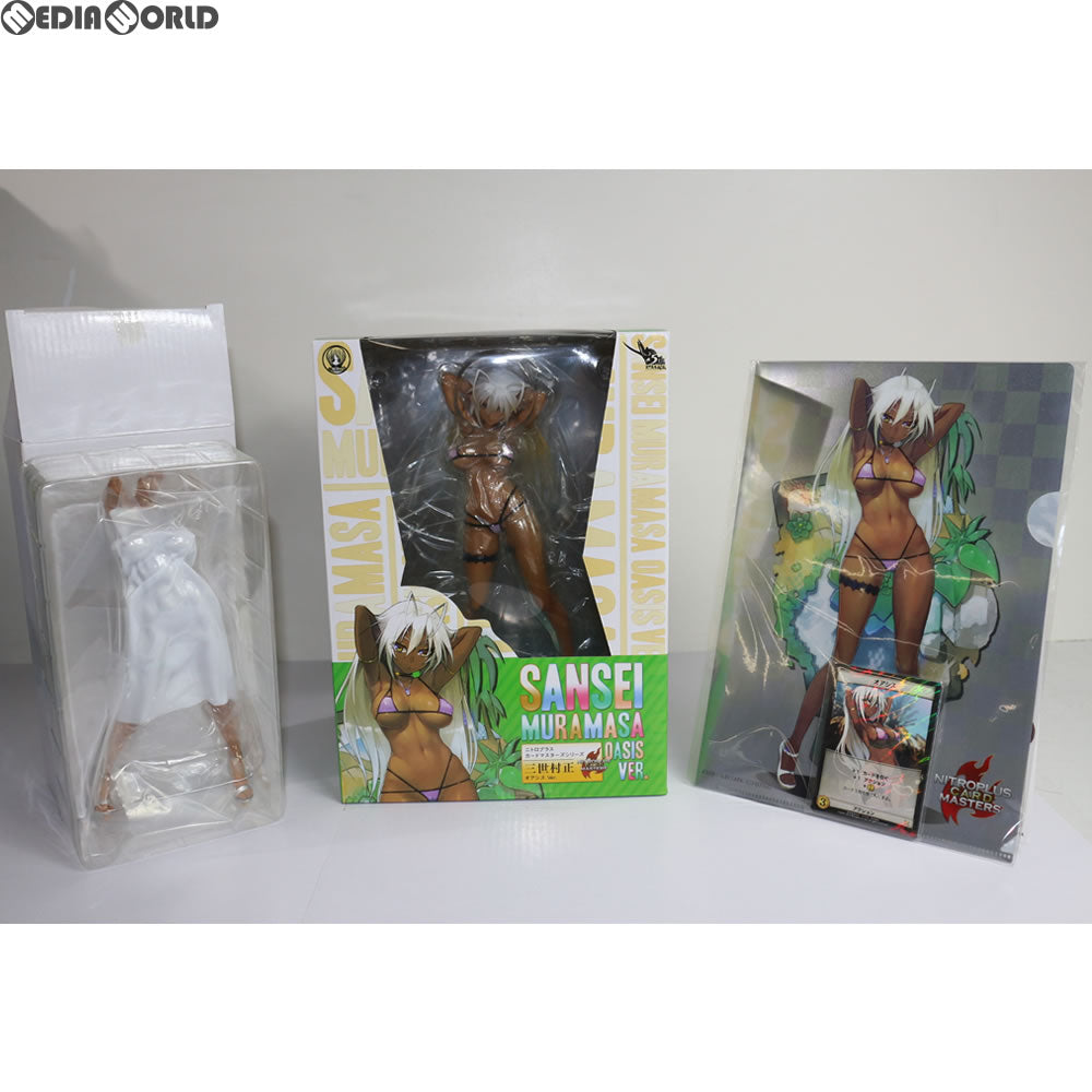 【中古即納】[FIG] 初期不良対応ボディ付属 三世村正(さんせいむらまさ) オアシスVer. グッズ付き限定版 装甲悪鬼村正 1/7 完成品 フィギュア 月刊ホビージャパン通販&WEBショップ限定 ホビージャパン/AMAKUNI(アマクニ)(20150531)