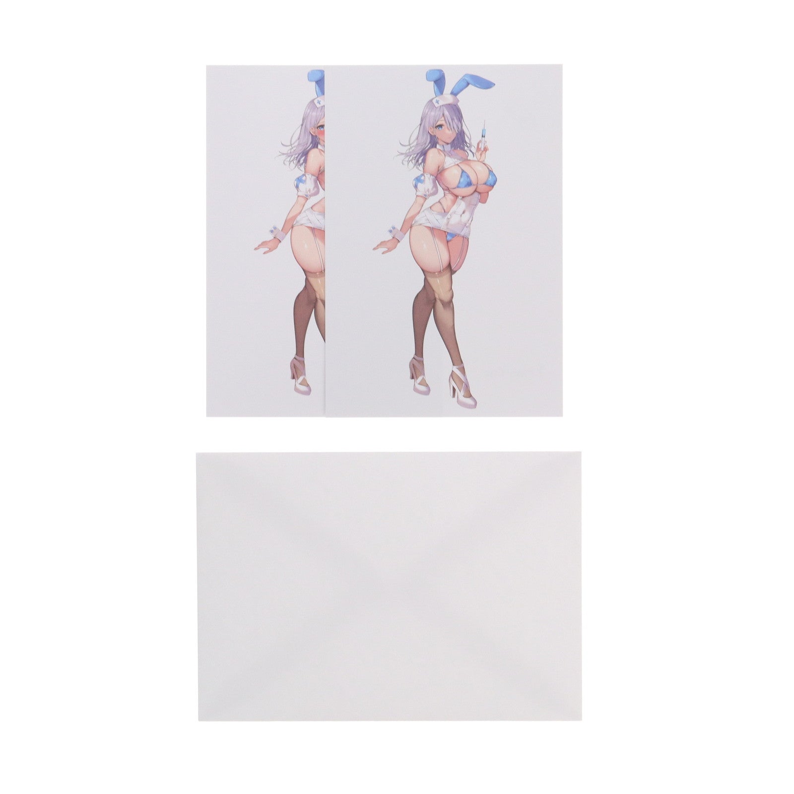 【中古即納】[FIG] ポストカード2枚付属 ネイティブクリエイターズコレクション ブルーナース・バニー 魔太郎オリジナルイラスト 1/6 完成品 フィギュア Pink・Cat(ピンク・キャット)/ネイティブ(20250228)