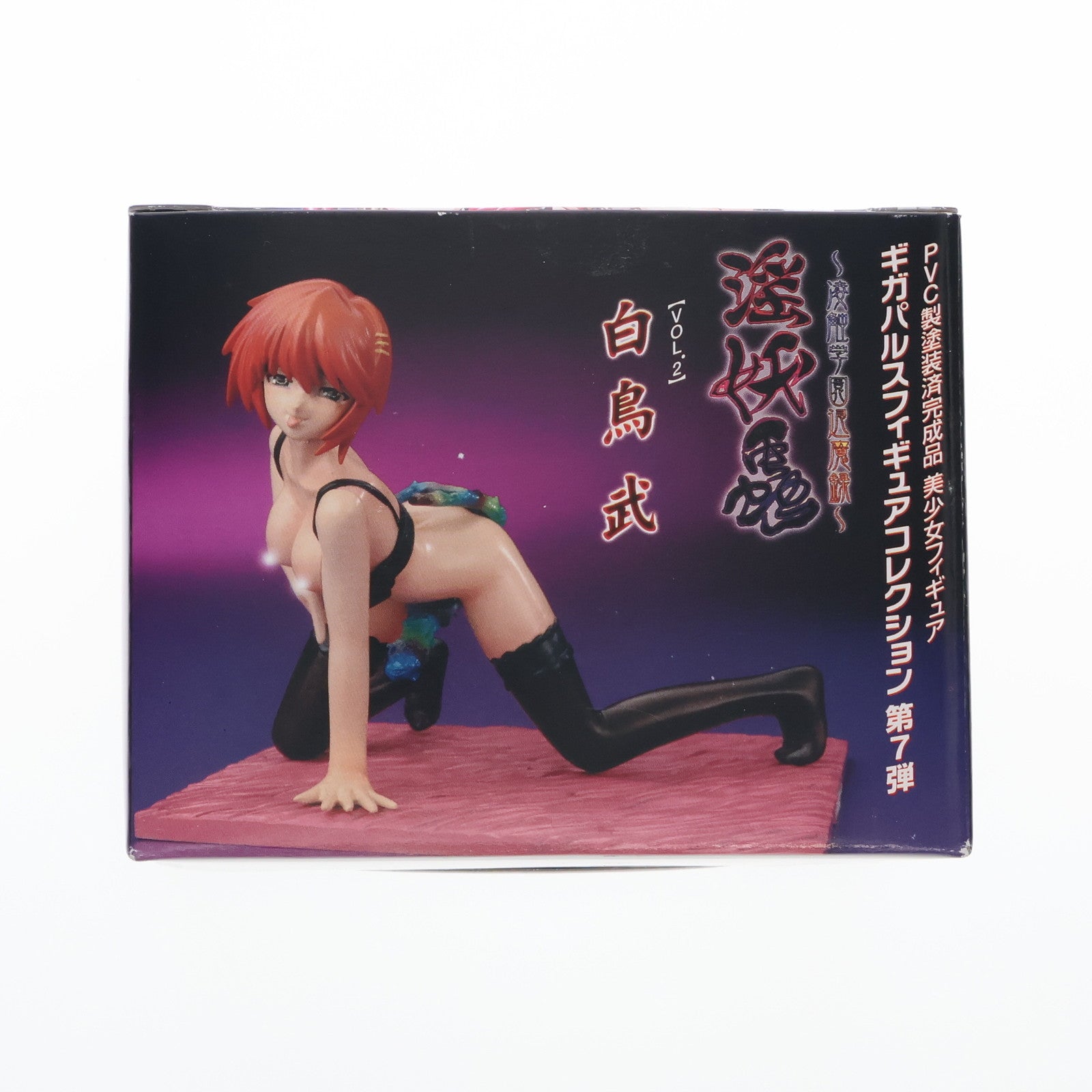 【中古即納】[FIG] ギガパルスフィギュアコレクション 第7弾 白鳥武(しらとりたける) Vol.2 淫妖蟲～凌触学園退魔録～ 完成品 フィギュア ギガパルス(20061026)
