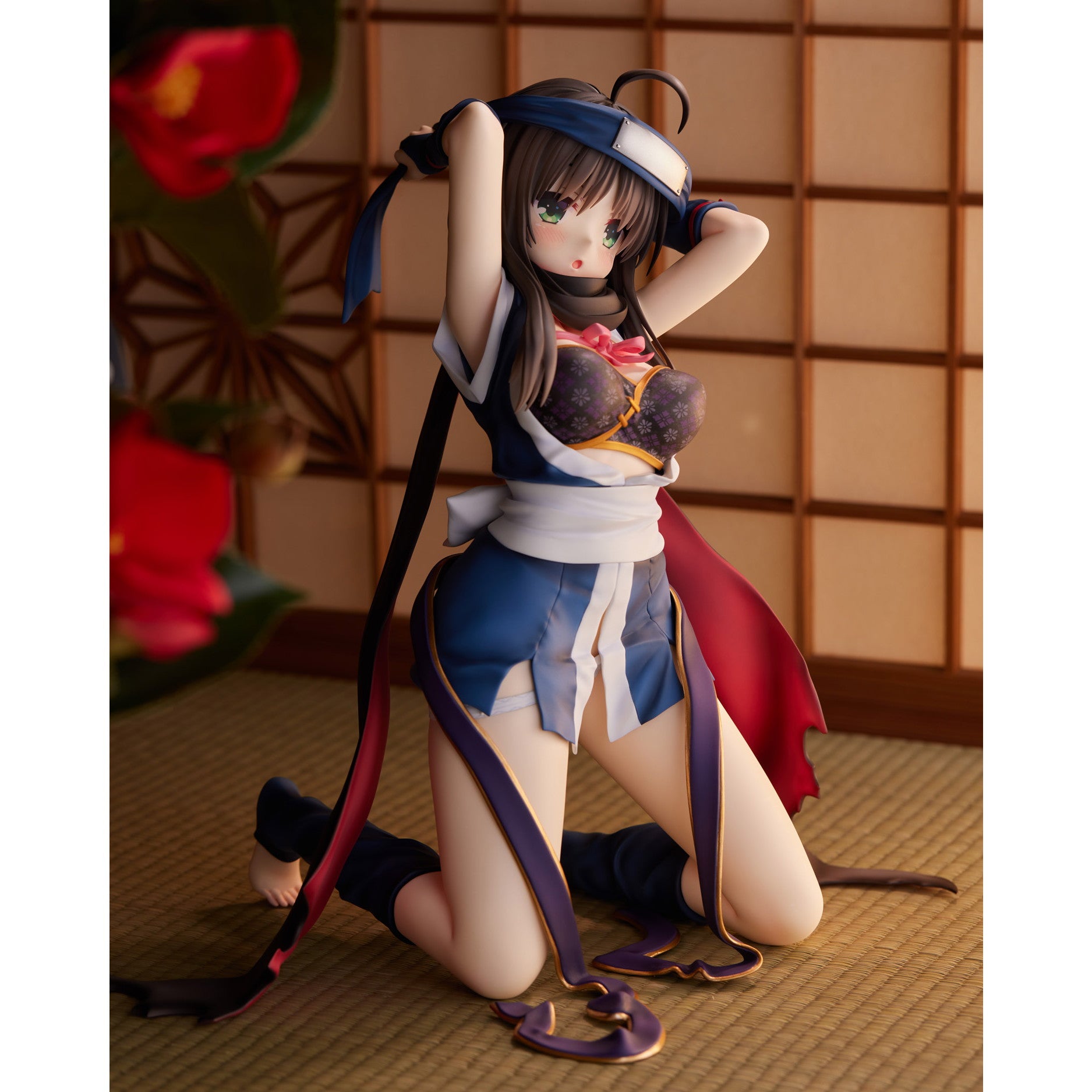 【中古即納】[FIG] 常陸茉子(ひたちまこ) あみあみ限定版 千恋＊万花 1/3.5 完成品 フィギュア アリスグリント/大網(20230630)
