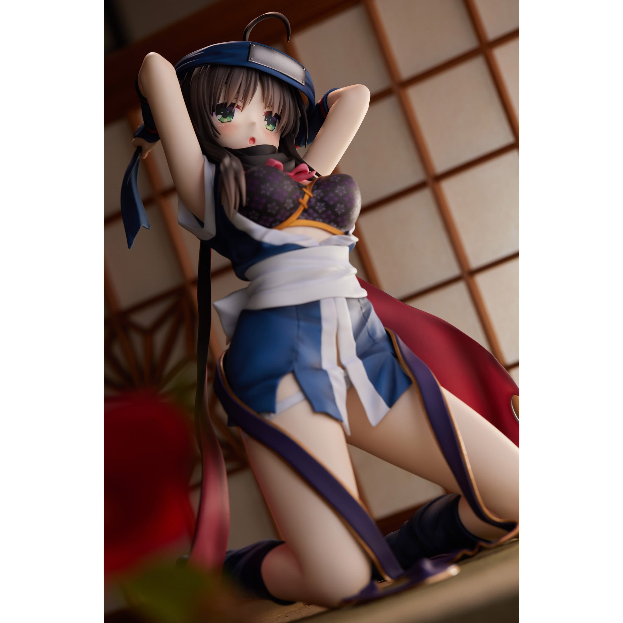 【中古即納】[FIG] 常陸茉子(ひたちまこ) あみあみ限定版 千恋＊万花 1/3.5 完成品 フィギュア アリスグリント/大網(20230630)