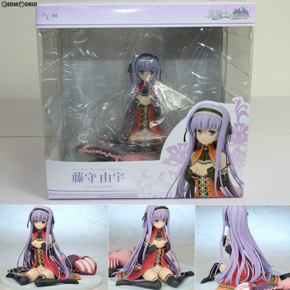 【中古即納】[FIG] 藤守由宇(ふじもりゆう) 恋騎士 Purely☆Kiss 1/7 完成品 フィギュア(PF014) PLUM(プラム)(20130731)