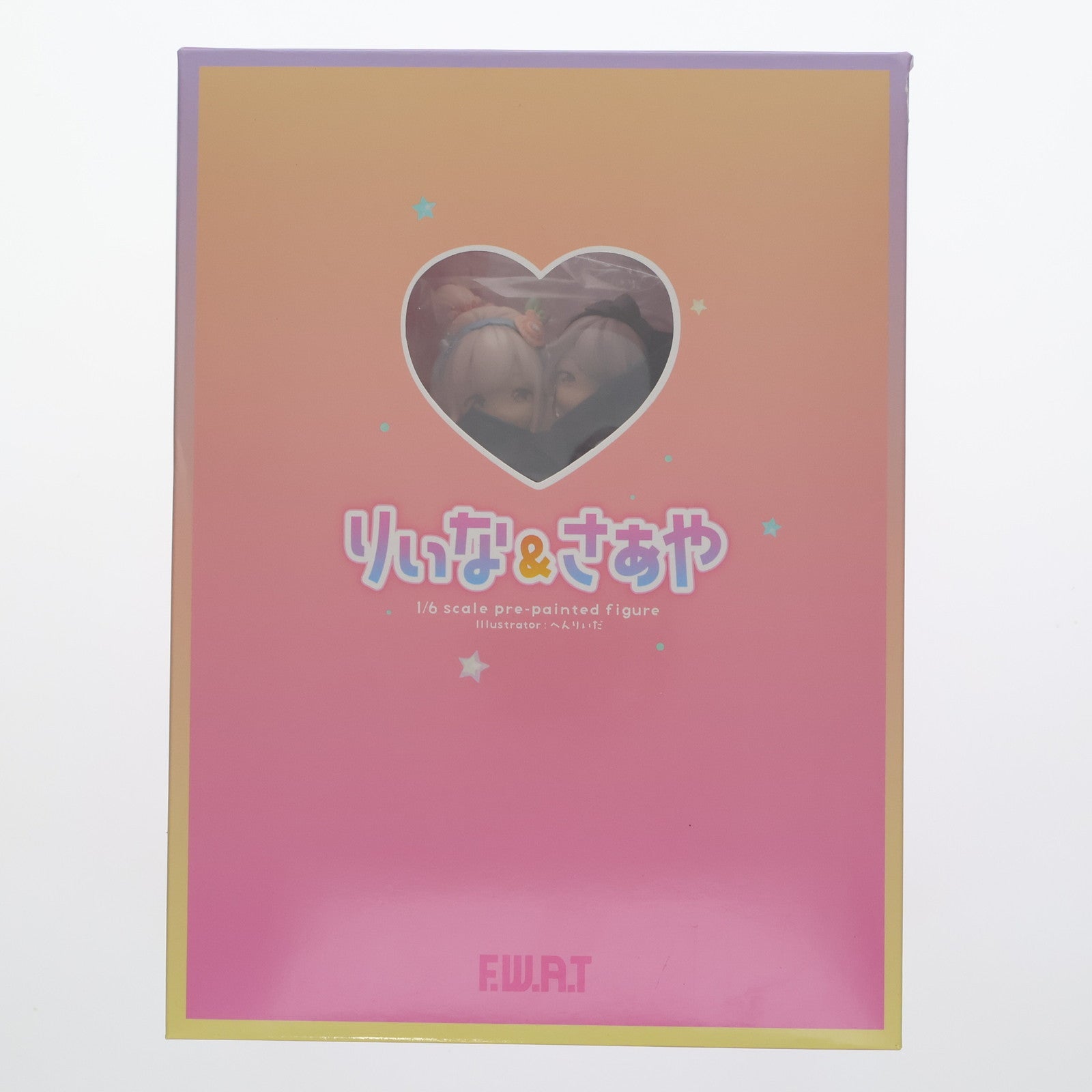 F.W.A.T へんりいだオリジナルイラスト『りぃな＆さぁや』新品未開封